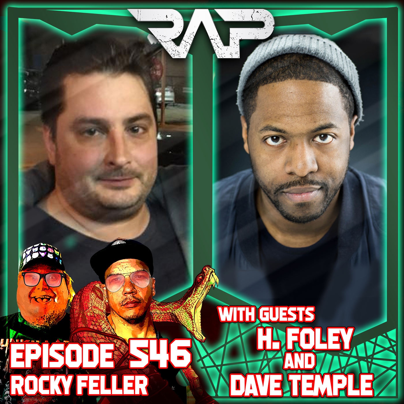 0546. Rocky Feller (Dave Temple and H. Foley) episode artwork