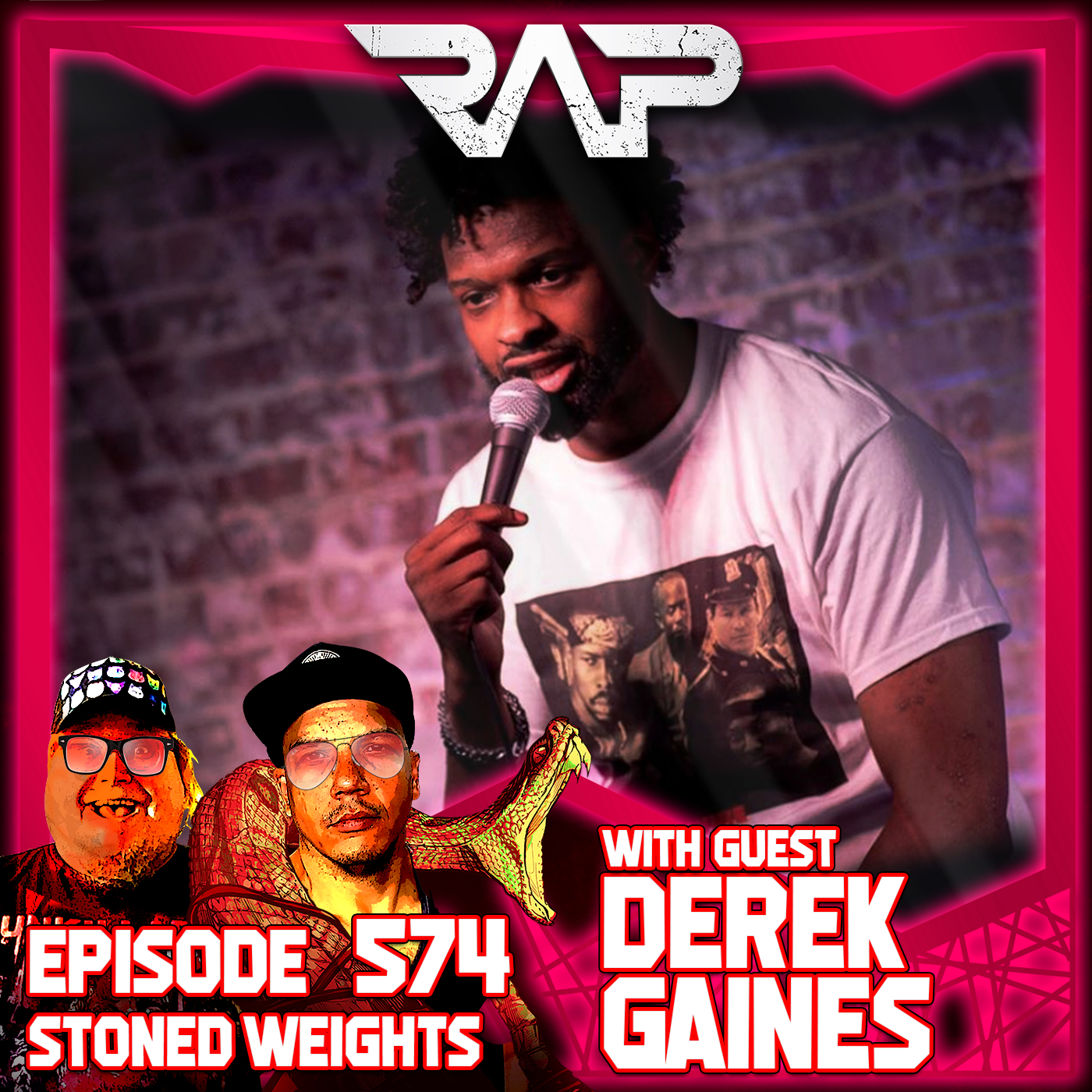 0574. Stoned Weights (Derek Gaines) episode artwork