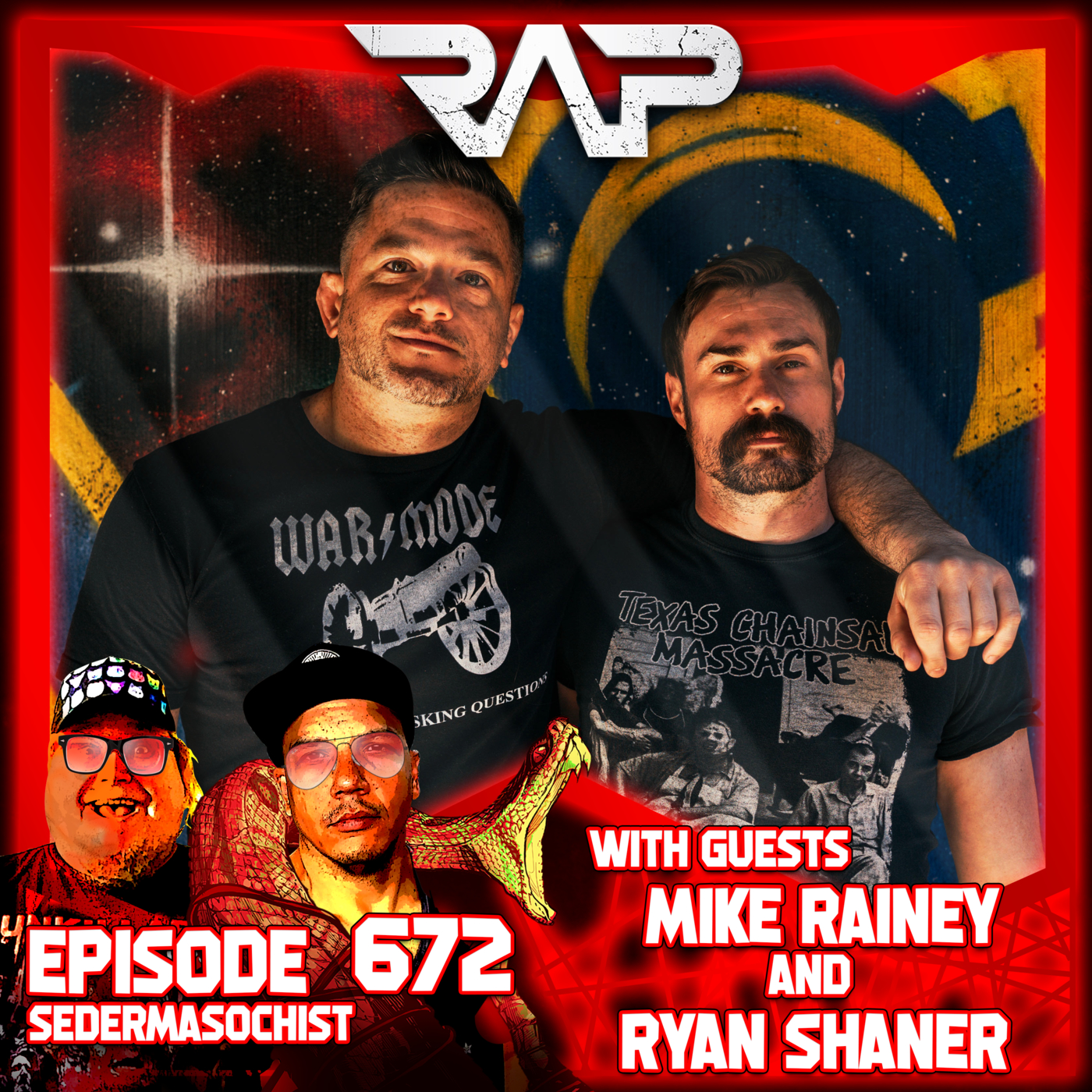 0672. Seder Masochist (Mike Rainey & Ryan Shaner) episode artwork