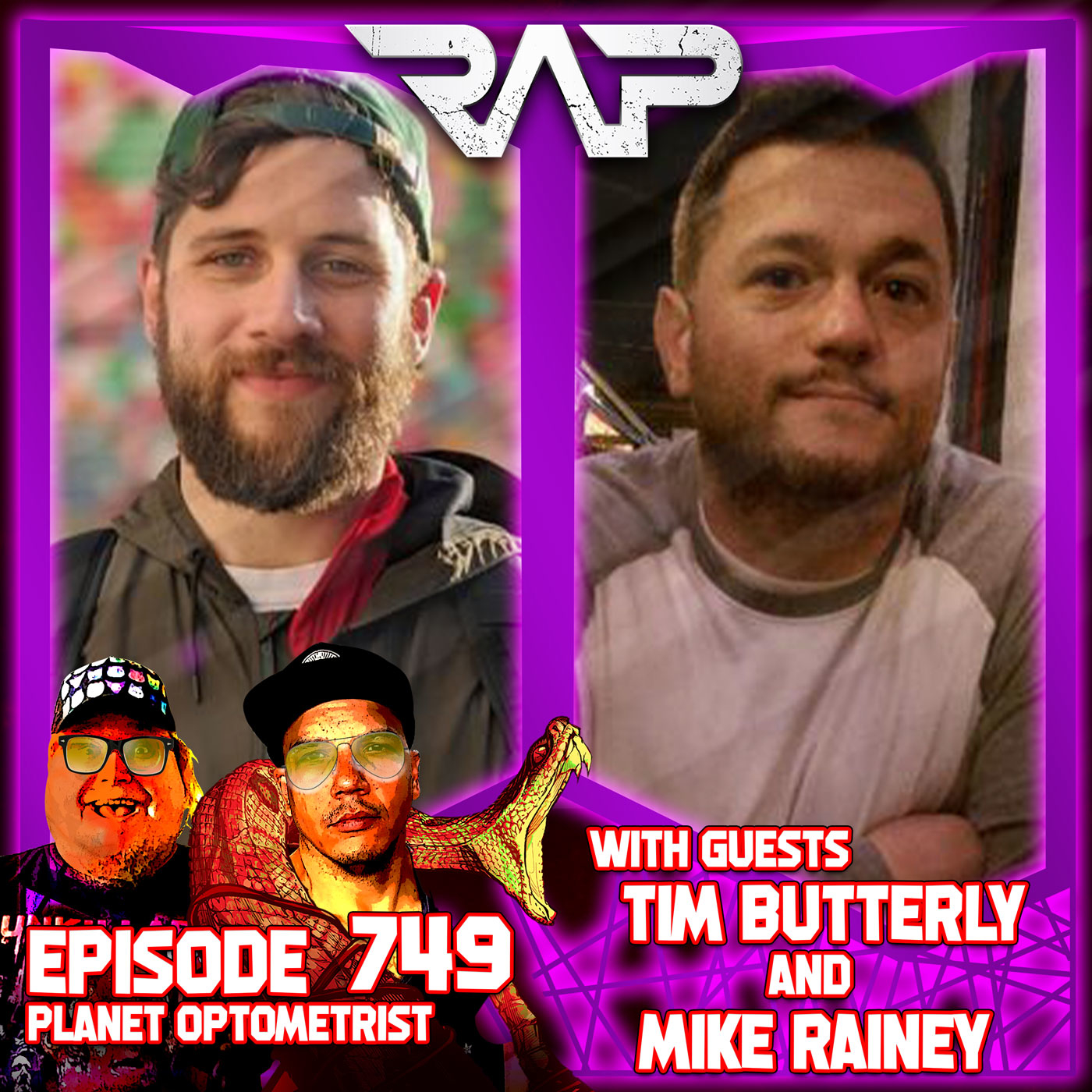 0749. Planet Optometrist (Tim Butterly & Mike Rainey) episode artwork