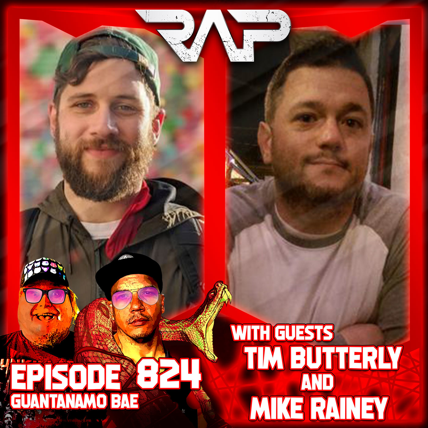 0824. Guantanamo Bae (Tim Butterly & Mike Rainey) episode artwork
