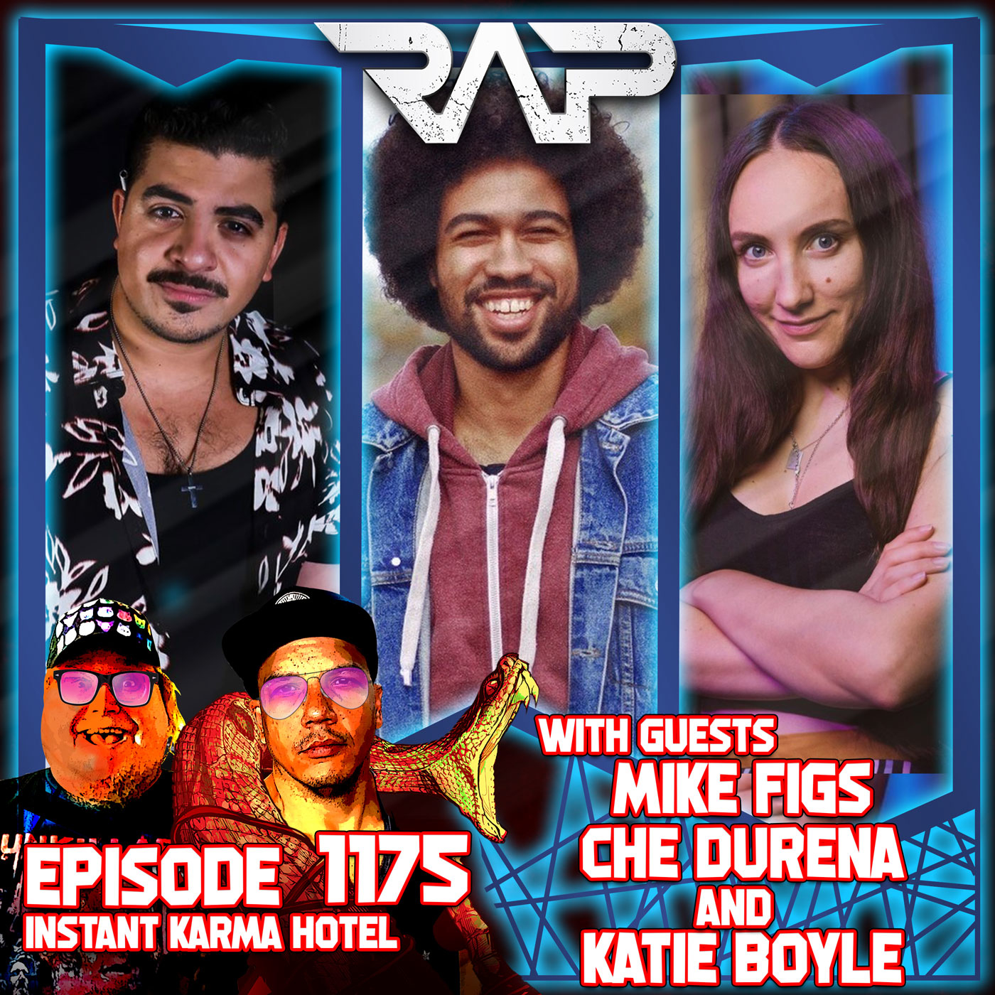 1175. Che Durena, Mike Figs and Katie Boyle episode artwork