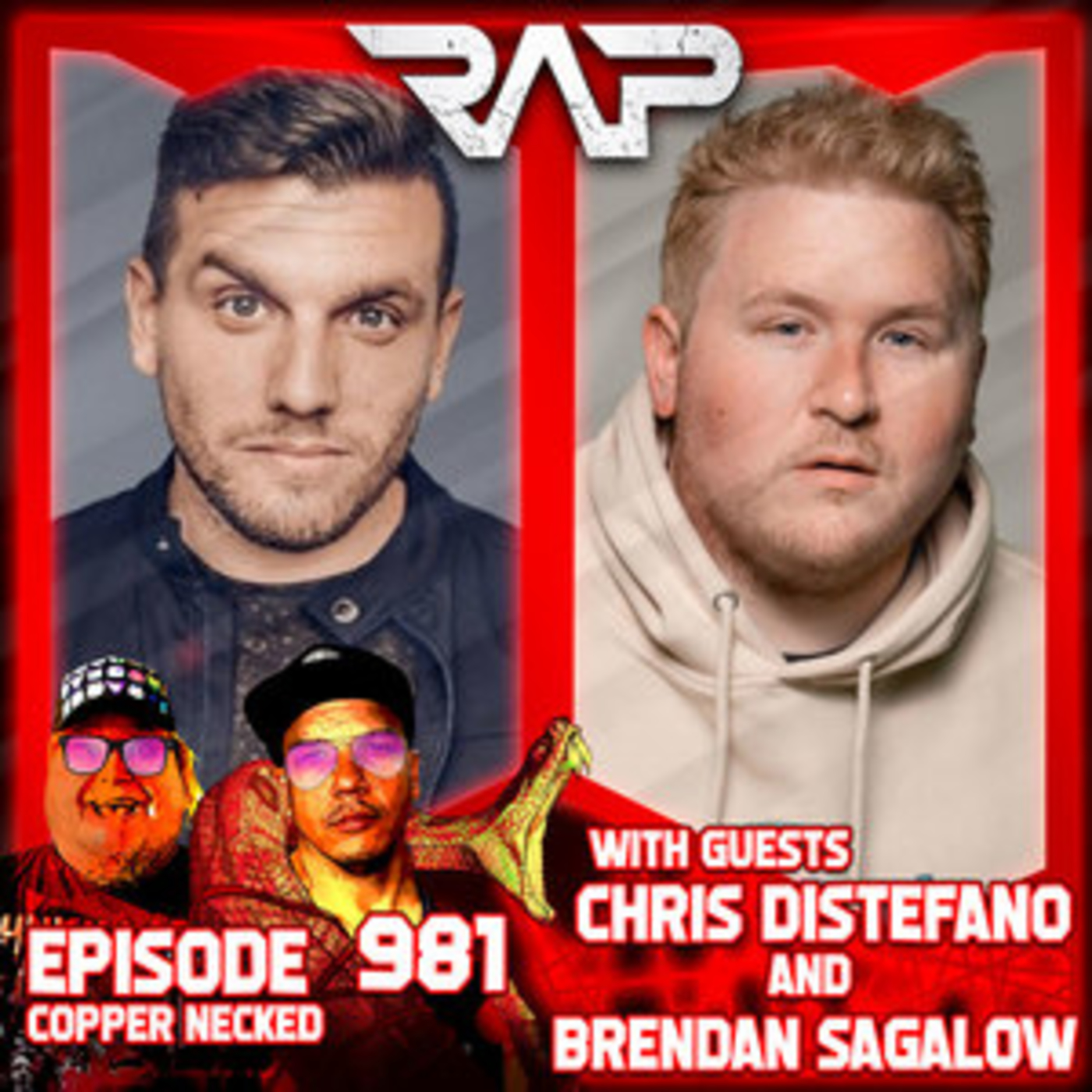 0981. Copper Necked (Chris Distefano & Brendan Sagalow) episode artwork