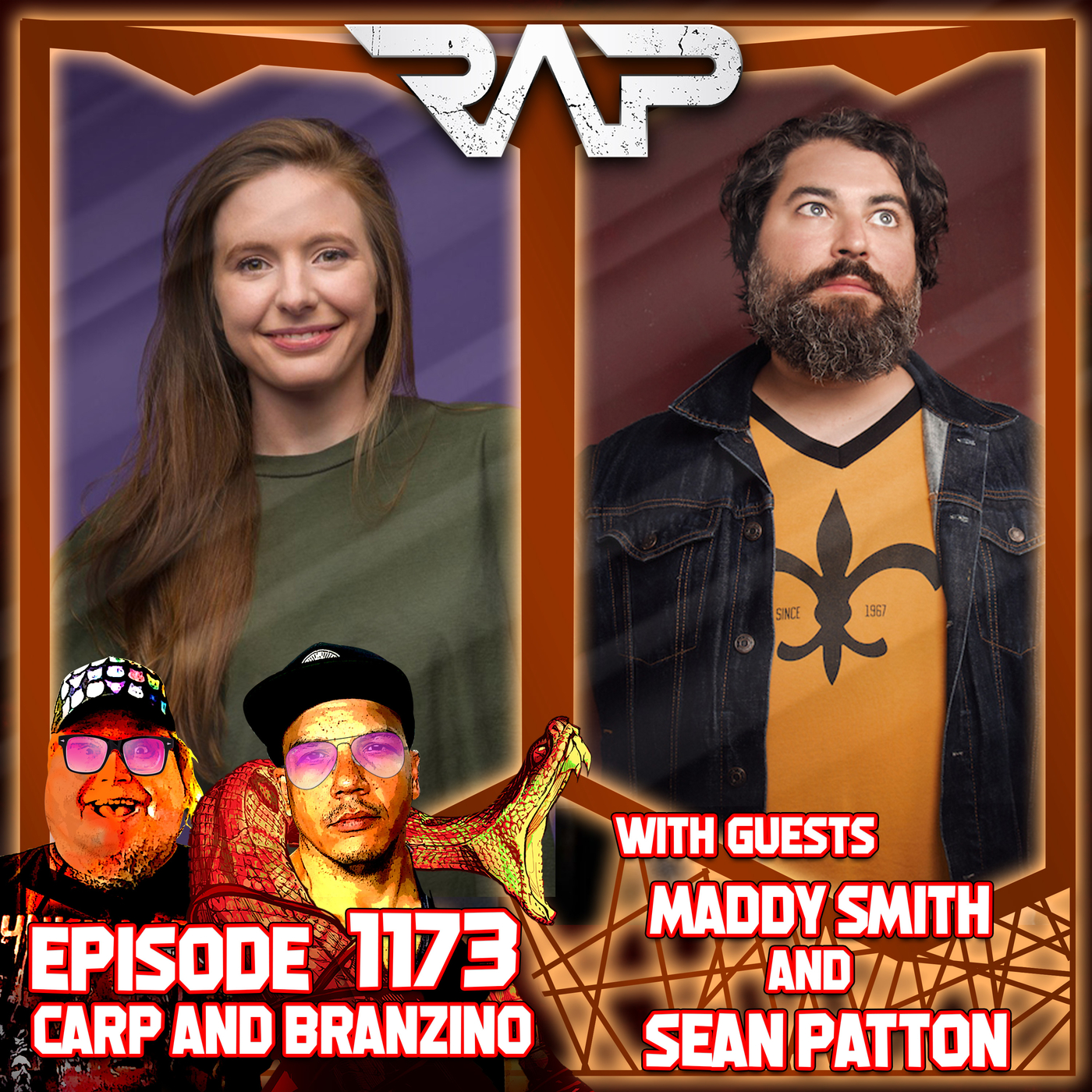 1173. Carp and Branzino (Maddy Smith and Sean Patton) episode artwork