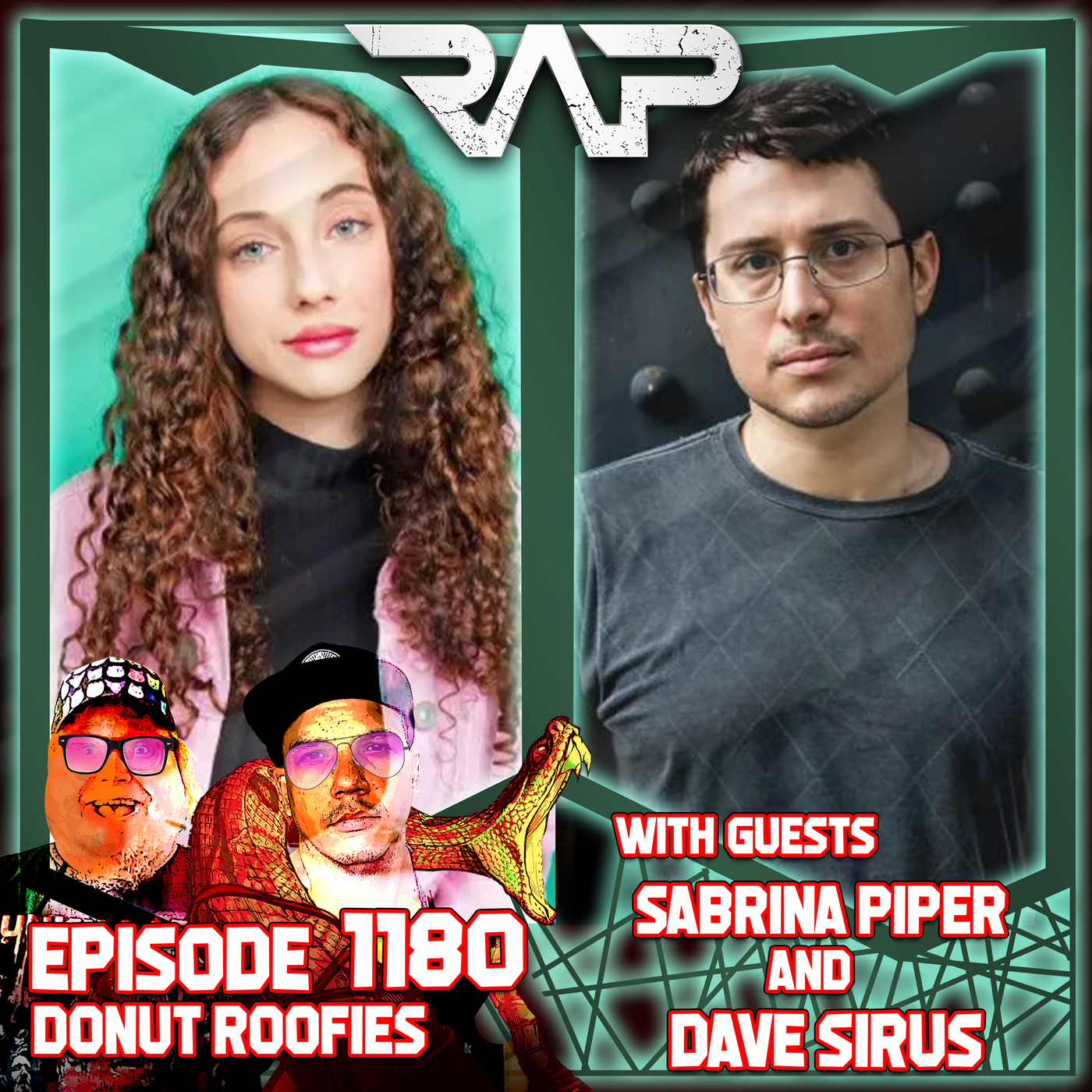 1180. Donut Roofies (Dave Sirus and Sabrina Piper) episode artwork