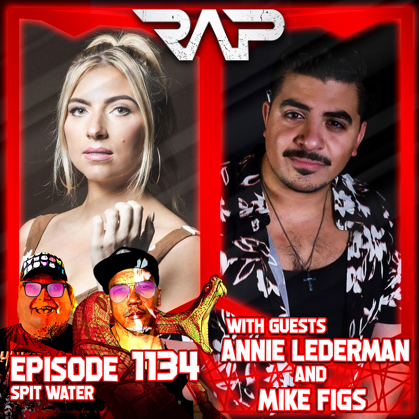 1134. Spit Water (Annie Lederman and Mike Figs) episode artwork