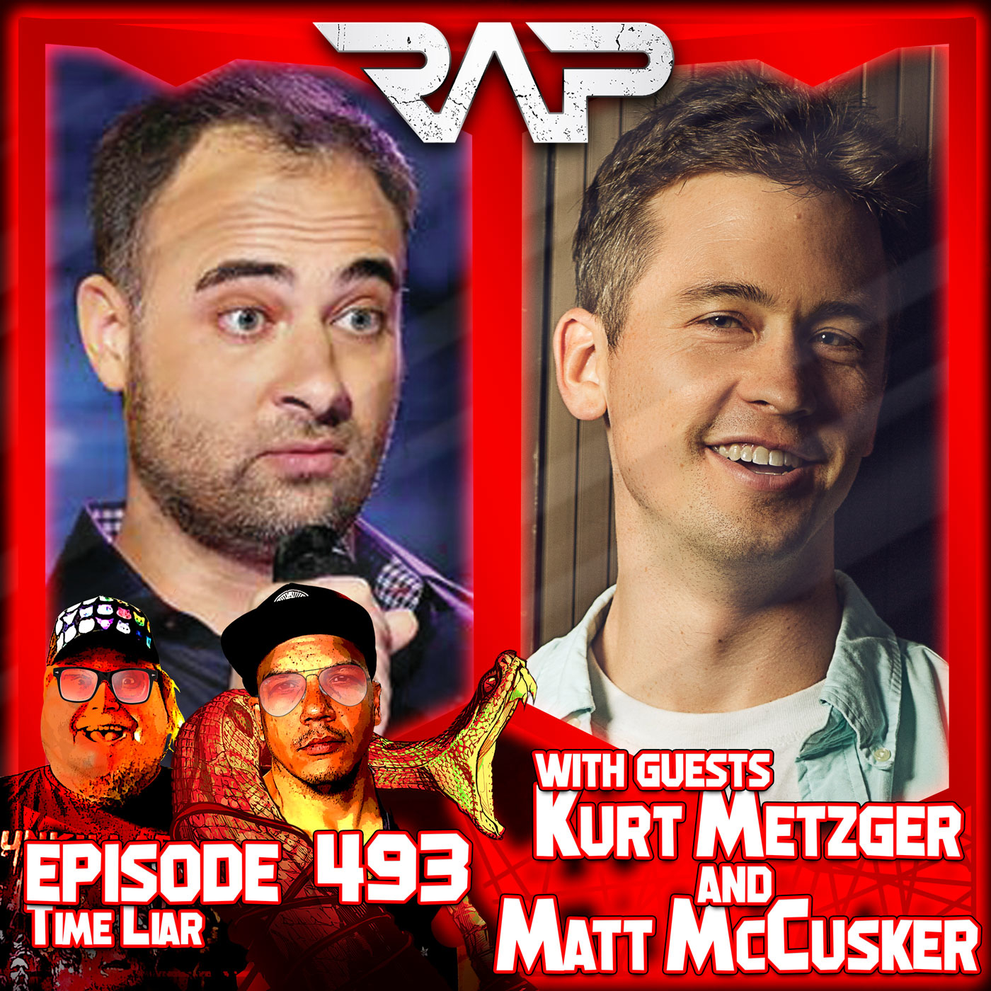 0493. Time Liar (Kurt Metzger & Matt McCusker) episode artwork
