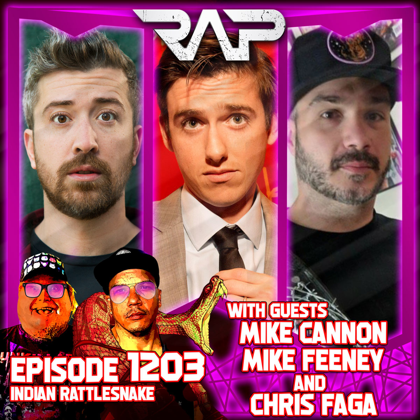 1203. Indian Rattlesnake (Mike Cannon, Mike Feeney and Chris Faga) episode artwork