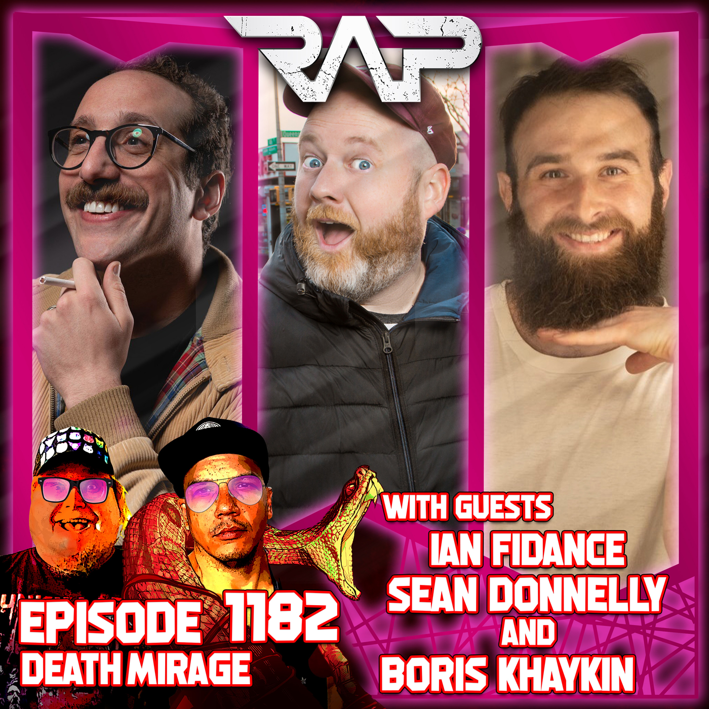 1182. Ian Fidance, Sean Donnelly and Boris Khakin episode artwork