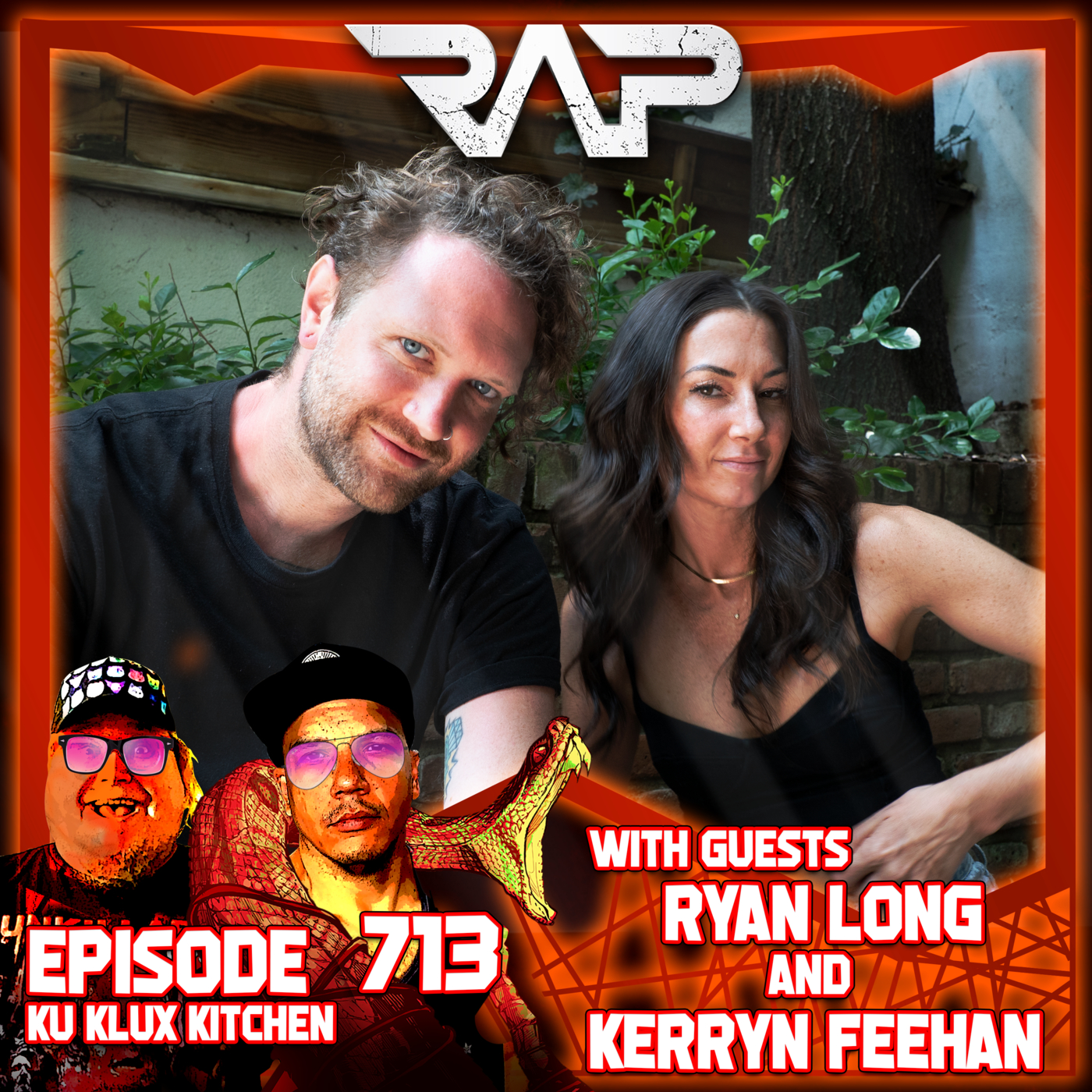 0713. Ku Klux Kitchen (Ryan Long & Kerryn Feehan) episode artwork