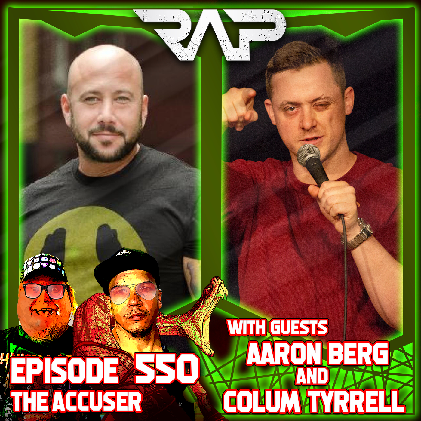 0550. The Accuser (Aaron Berg & Colum Tyrrell) episode artwork