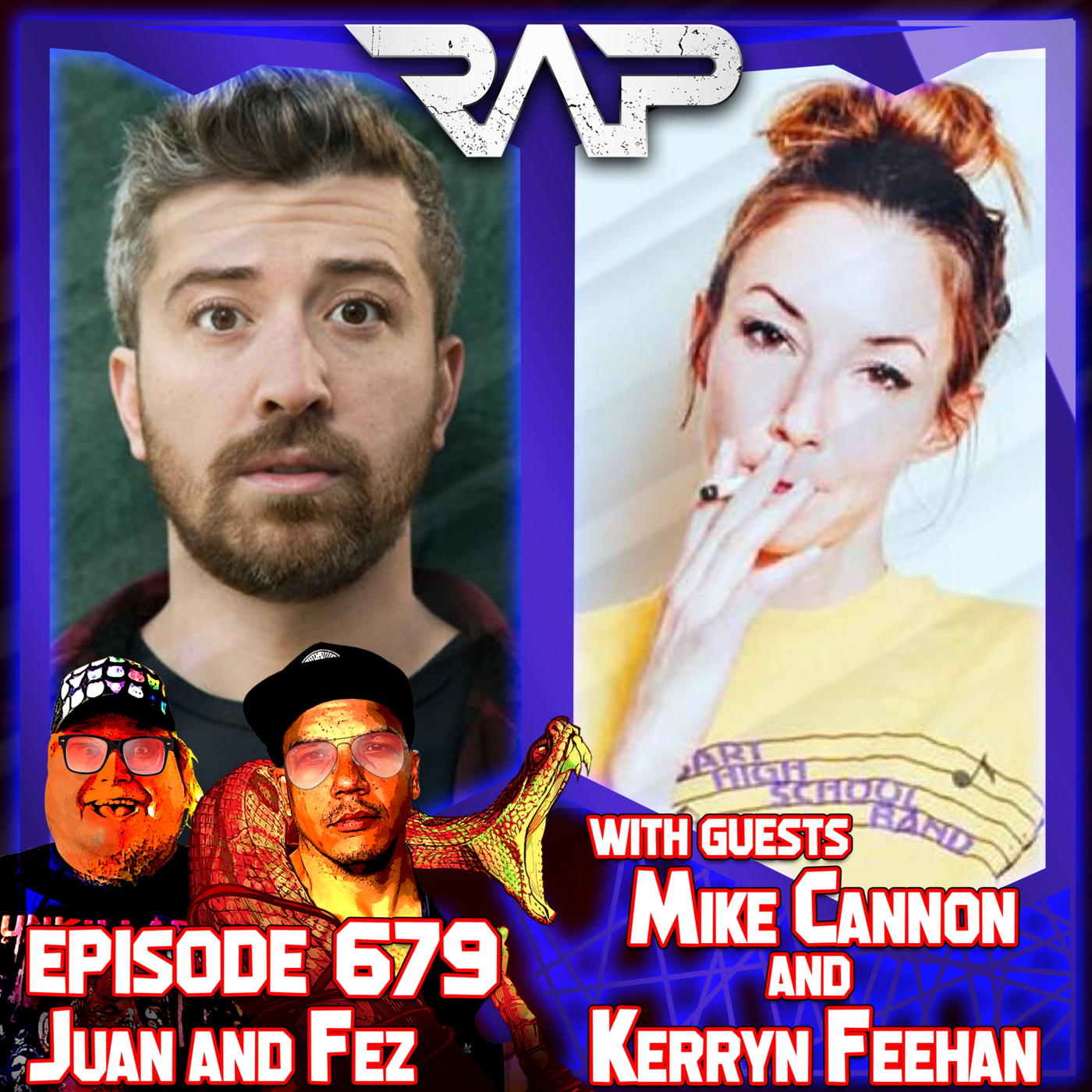 0679. Juan & Fez (Mike Cannon & Kerryn Feehan) episode artwork