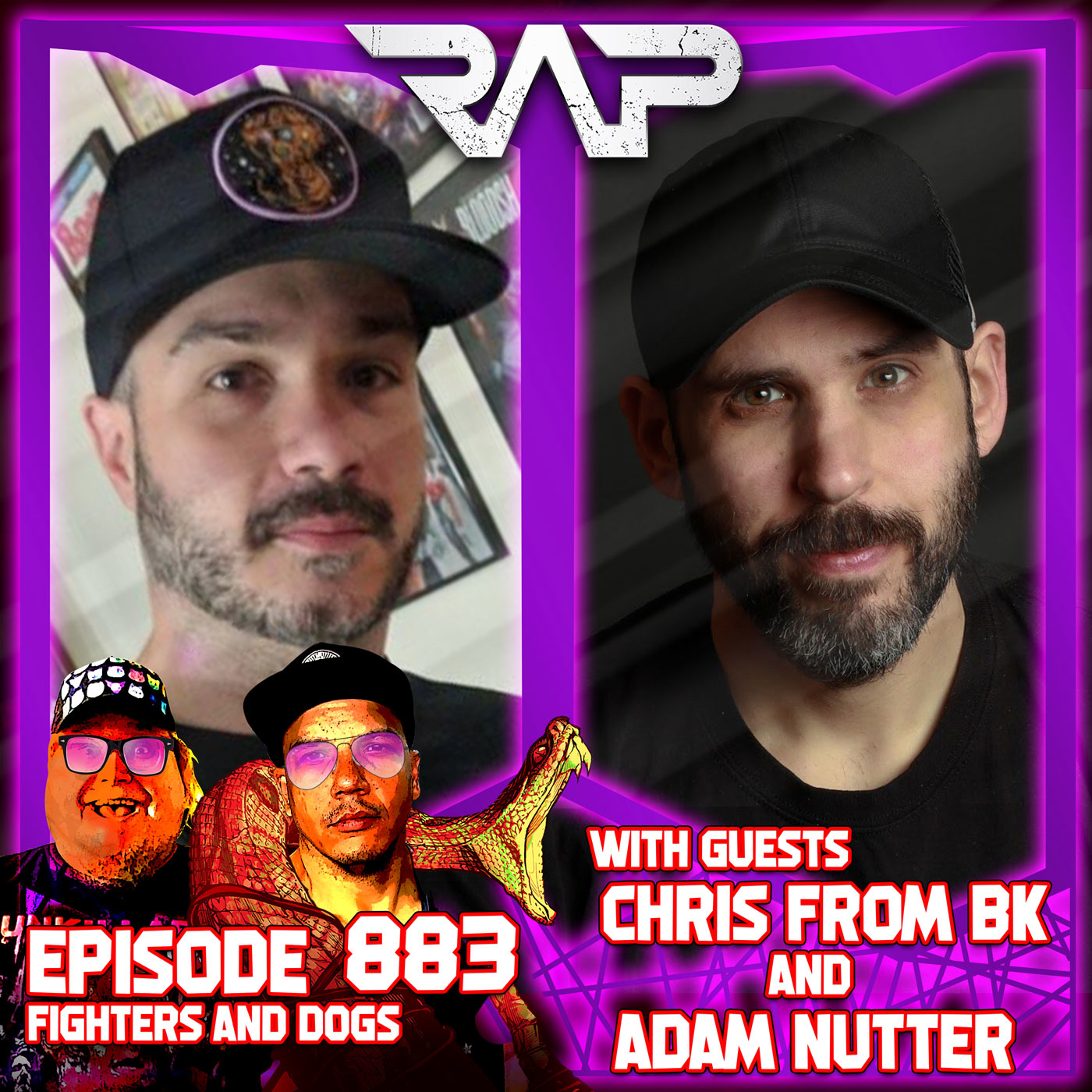0883. Fighters And Dogs (Chris From BK & Adam Nutter) episode artwork