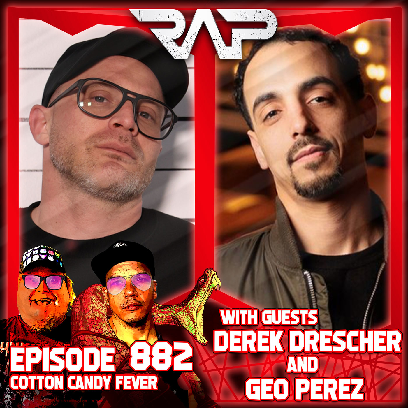 0882. Cotton Candy Fever (Derek Drescher & Geo Perez) episode artwork