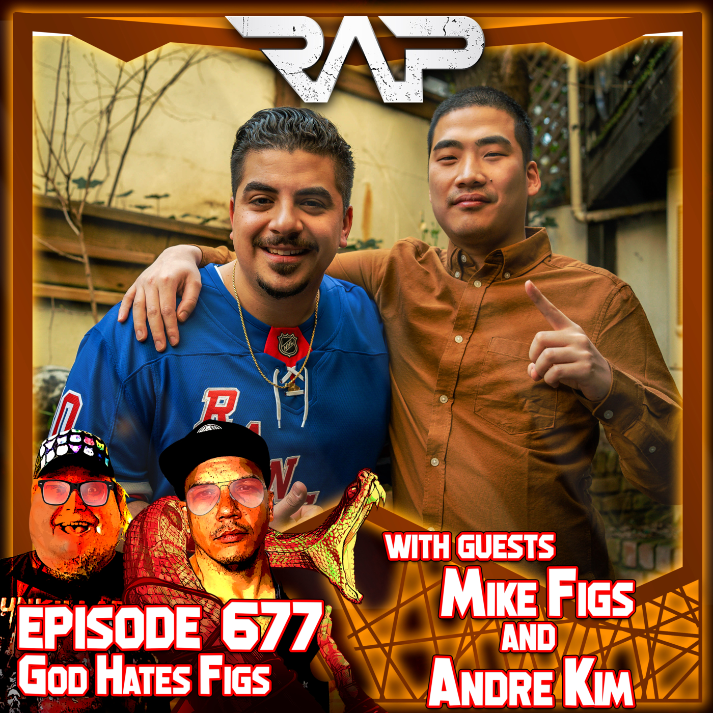 0677. RAP Presents: God Hates Figs (Mike Figs & Andre Kim) episode artwork