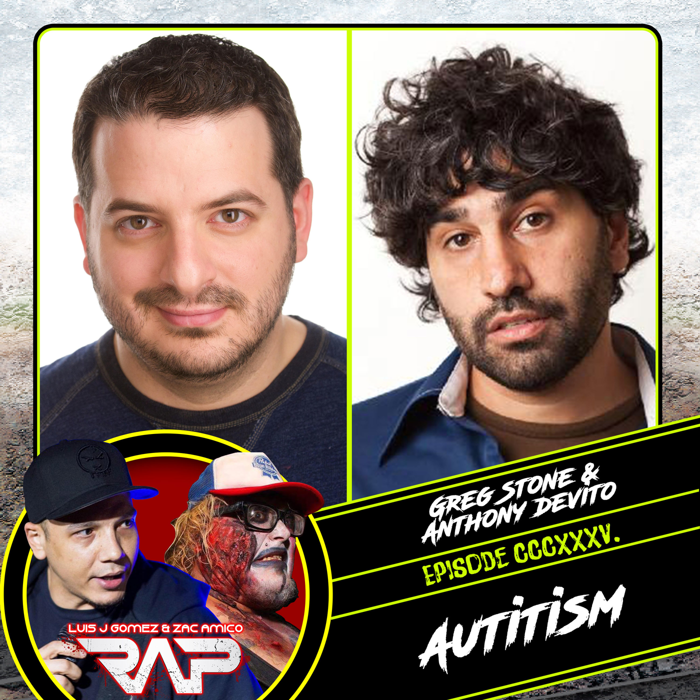 0335 - Autitism (Greg Stone & Anthony Devito) episode artwork