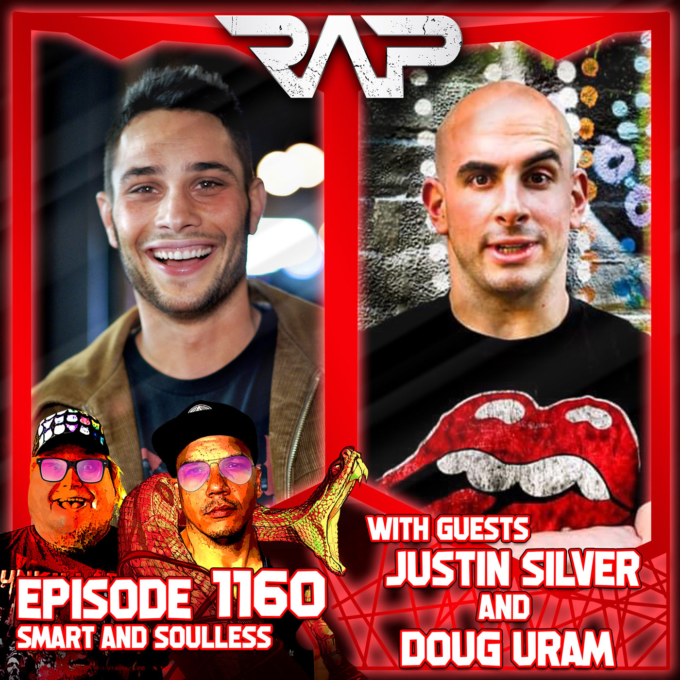 1160. Smart and Soulless (Justin Silver and Doug Uram) episode artwork