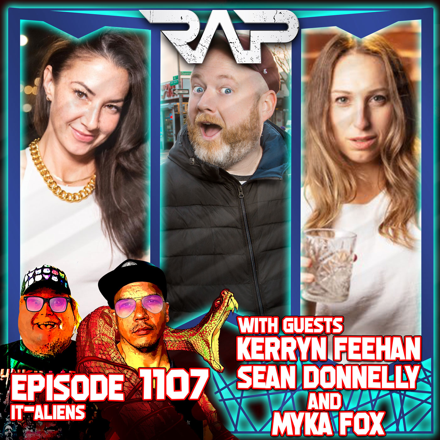 1107. It-Aliens (Kerryn Feehan, Sean Donnelly and Myka Fox ) episode artwork