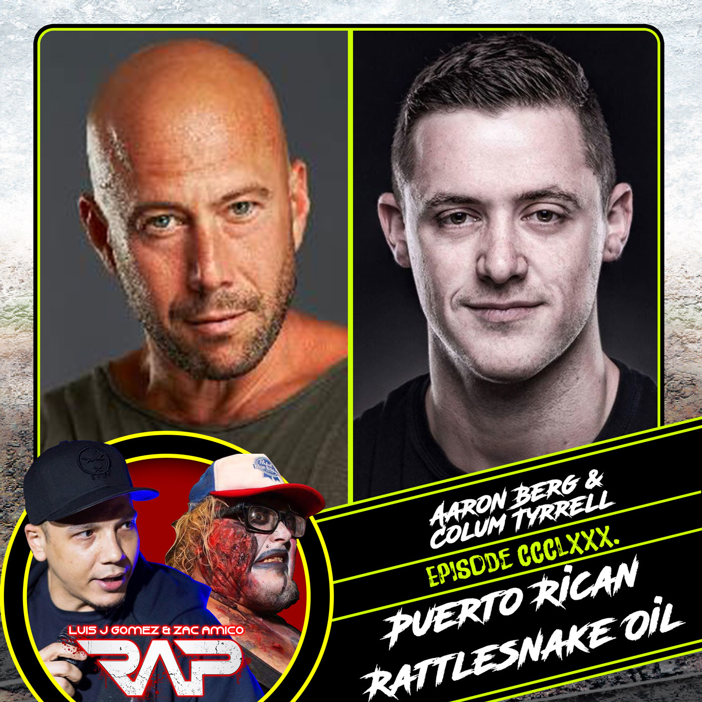 0380. Puerto Rican Rattlesnake Oil (Aaron Berg & Colum Tyrrell) episode artwork