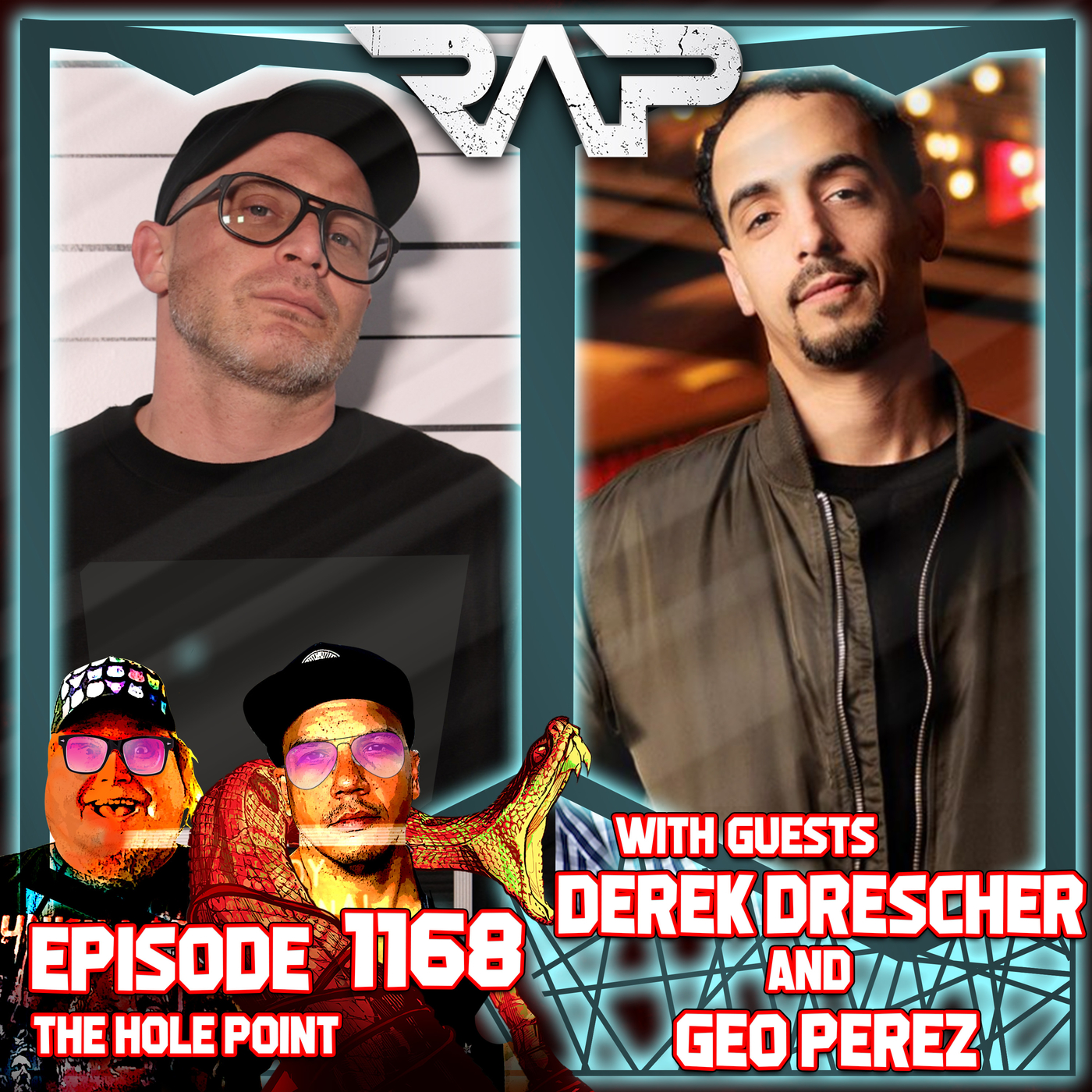 1168. The Hole Point (Derek Drescher and Geo Perez) episode artwork