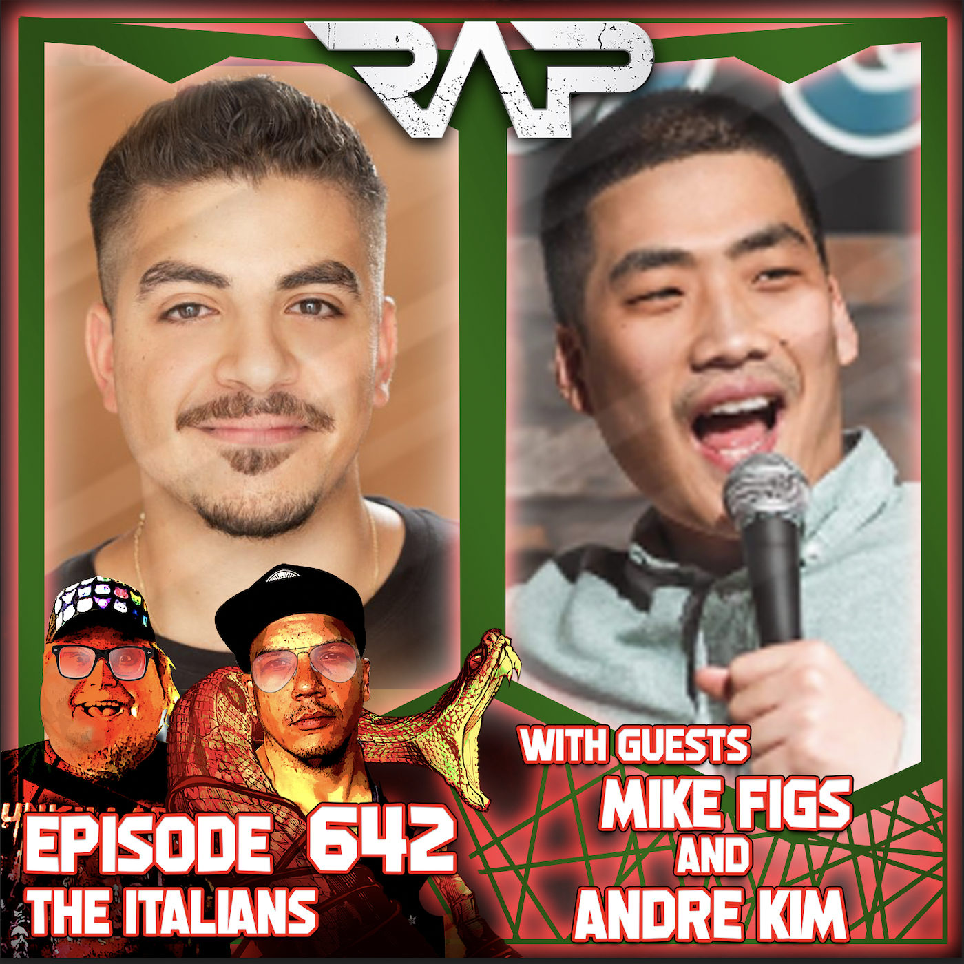 0642. The Italians (Mike Figs & Andre Kim) episode artwork