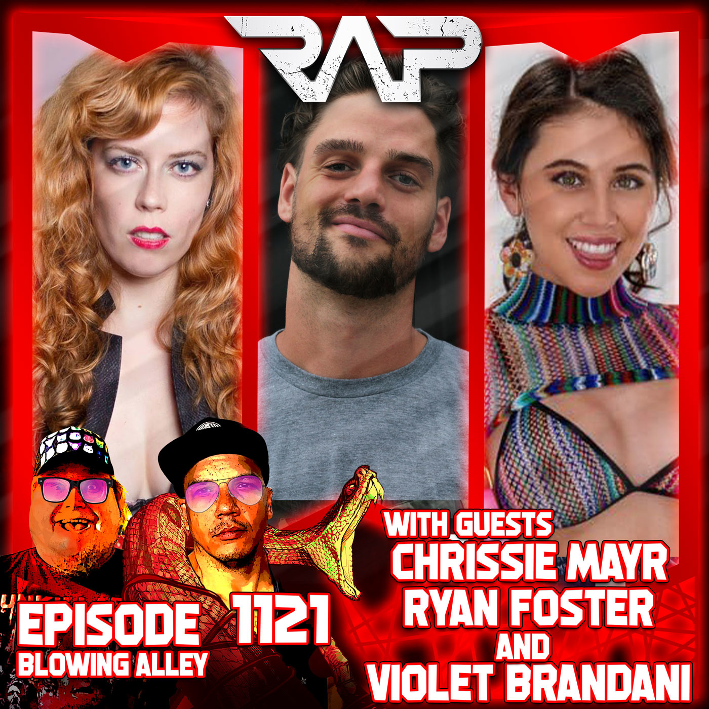 1121. Chrissie Mayr, Ryan Foster, Violet Brandani episode artwork
