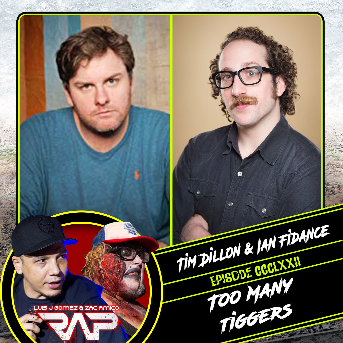 0372. Too Many Tiggers (Tim Dillon & Ian Fidance) episode artwork
