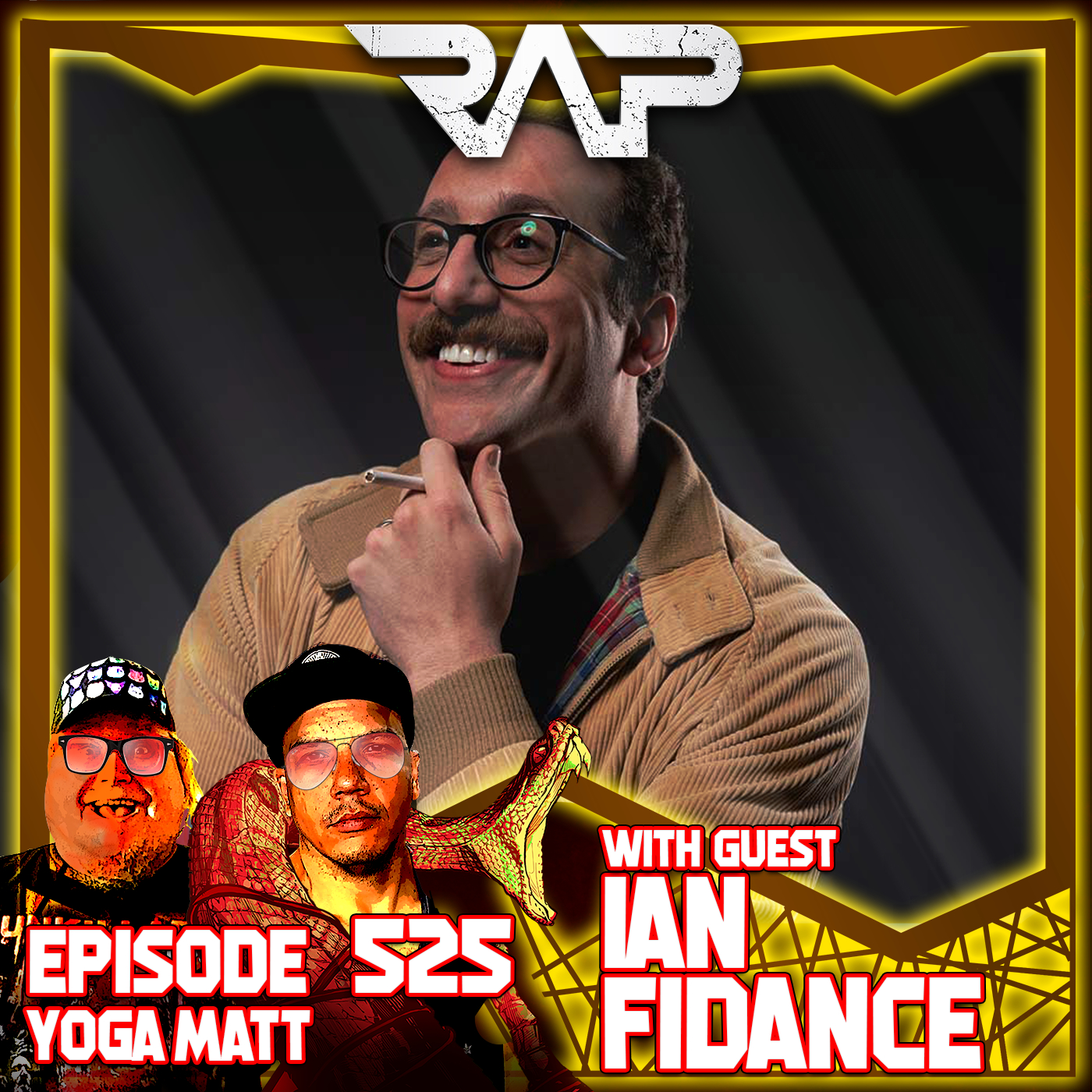 0525. Yoga Matt (Ian Fidance) episode artwork