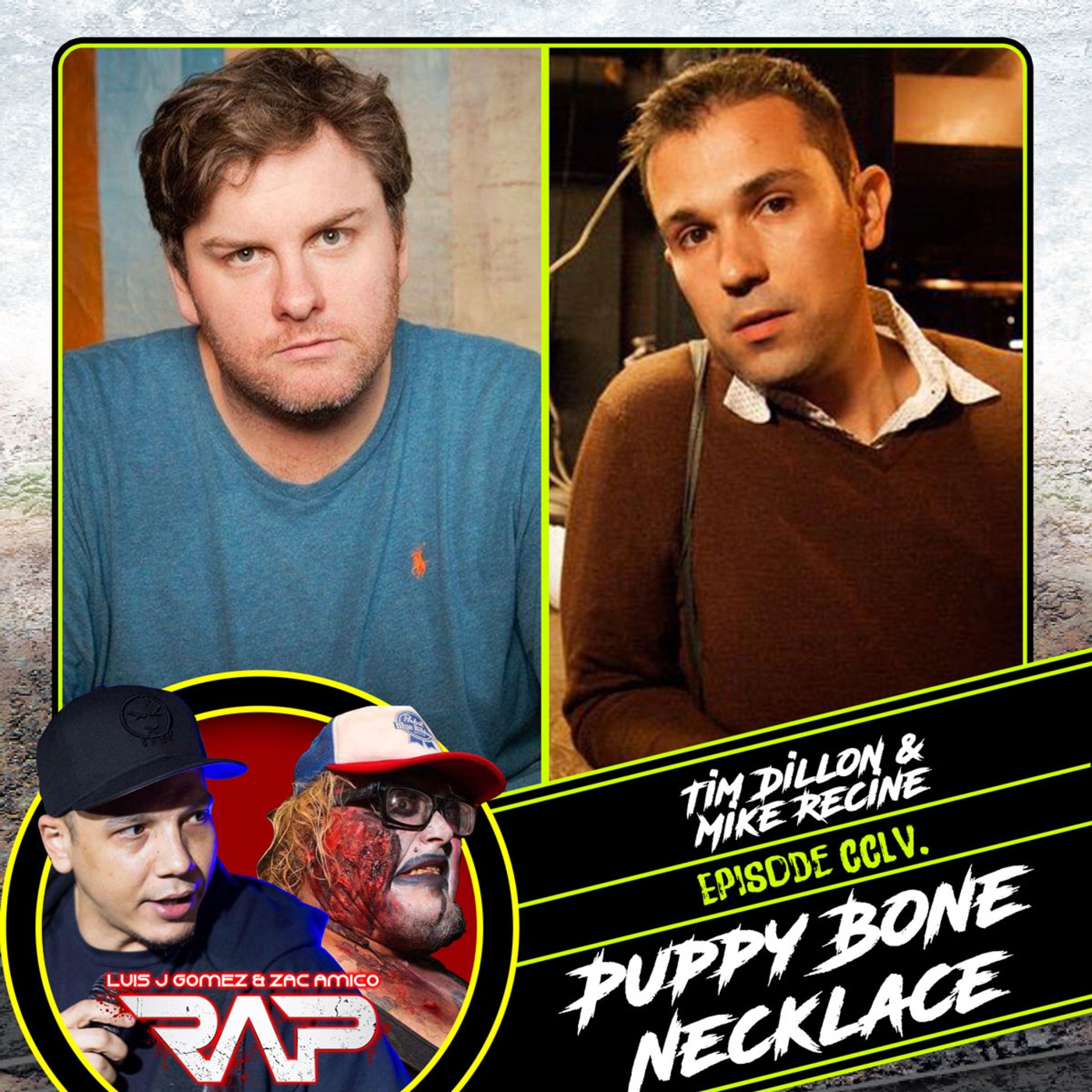 0255. Puppy Bone Necklace (Tim Dillon & Mike Recine) episode artwork