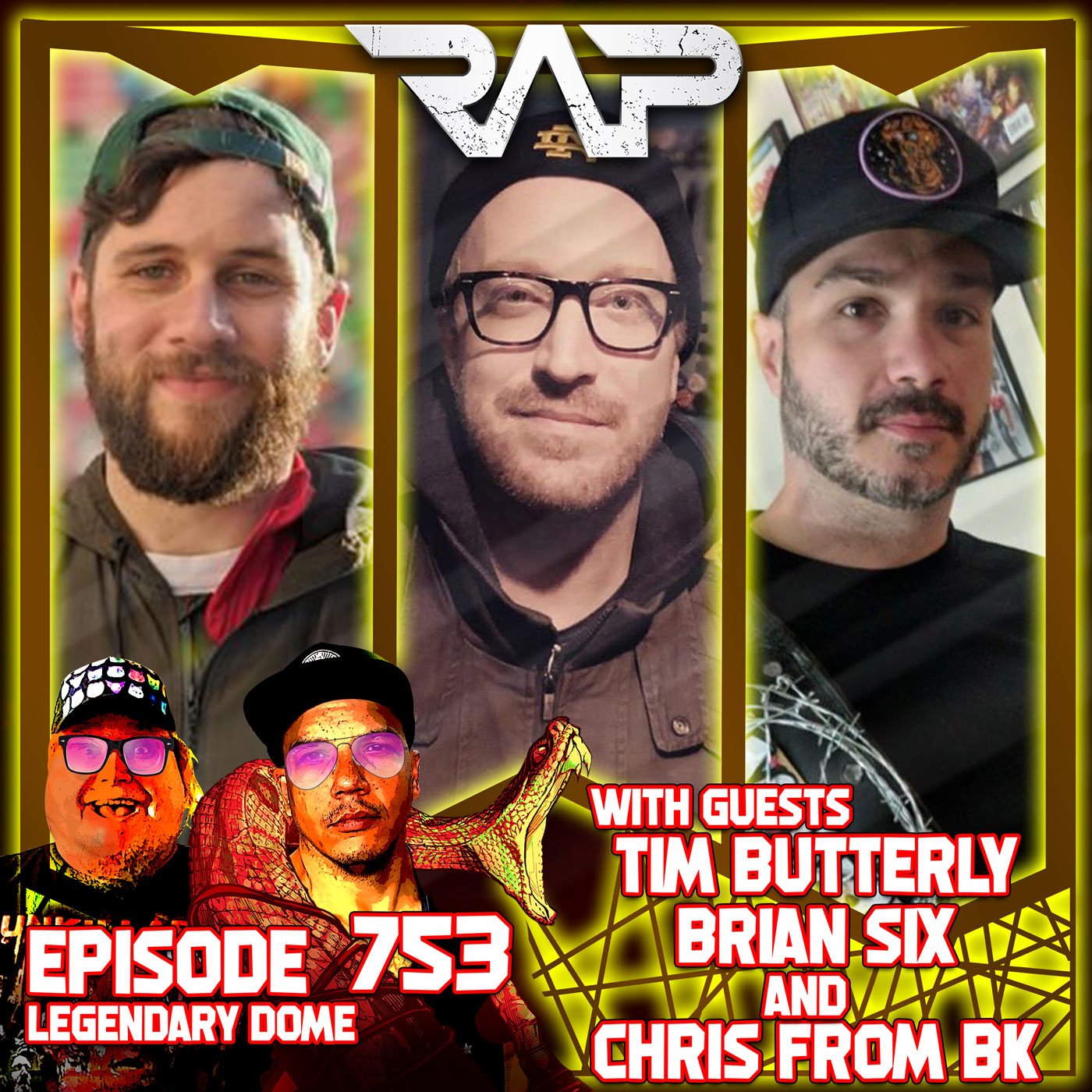 0753. Legendary Dome (Tim Butterly, Brian Six & Chris From BK) episode artwork
