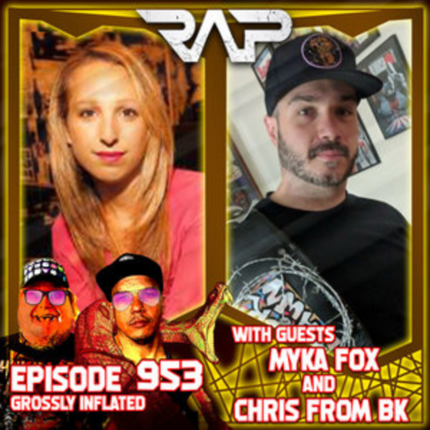 0953. Grossly Inflated (Myka Fox & Chris From Brooklyn) episode artwork