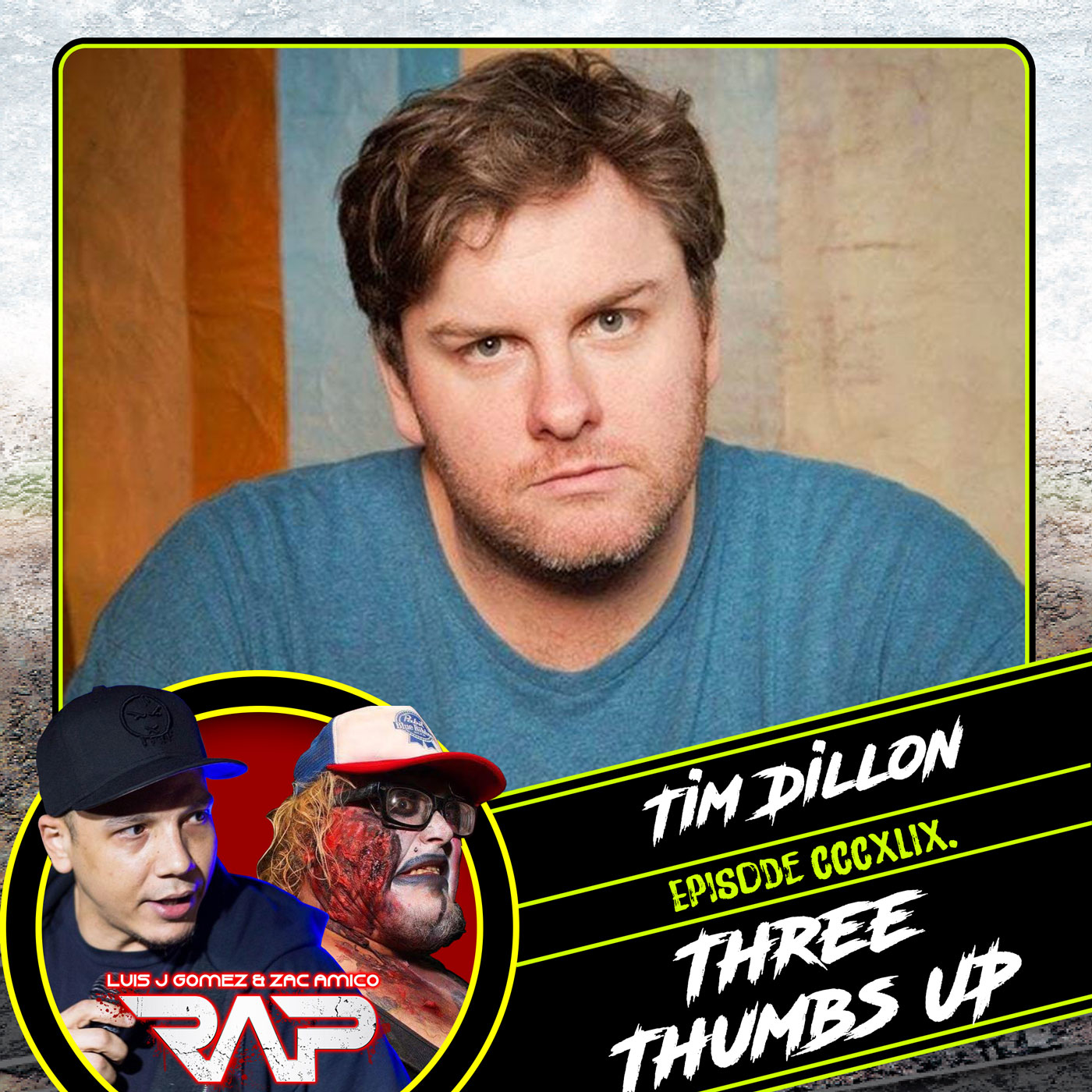 0349. Three Thumbs Up (Tim Dillon) episode artwork
