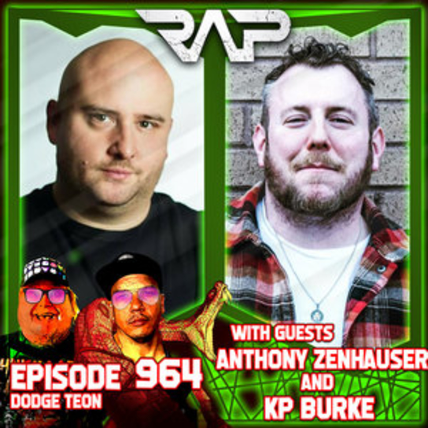 0964. Dodge Teon (Anthony Zenhauser & KP Burke) episode artwork