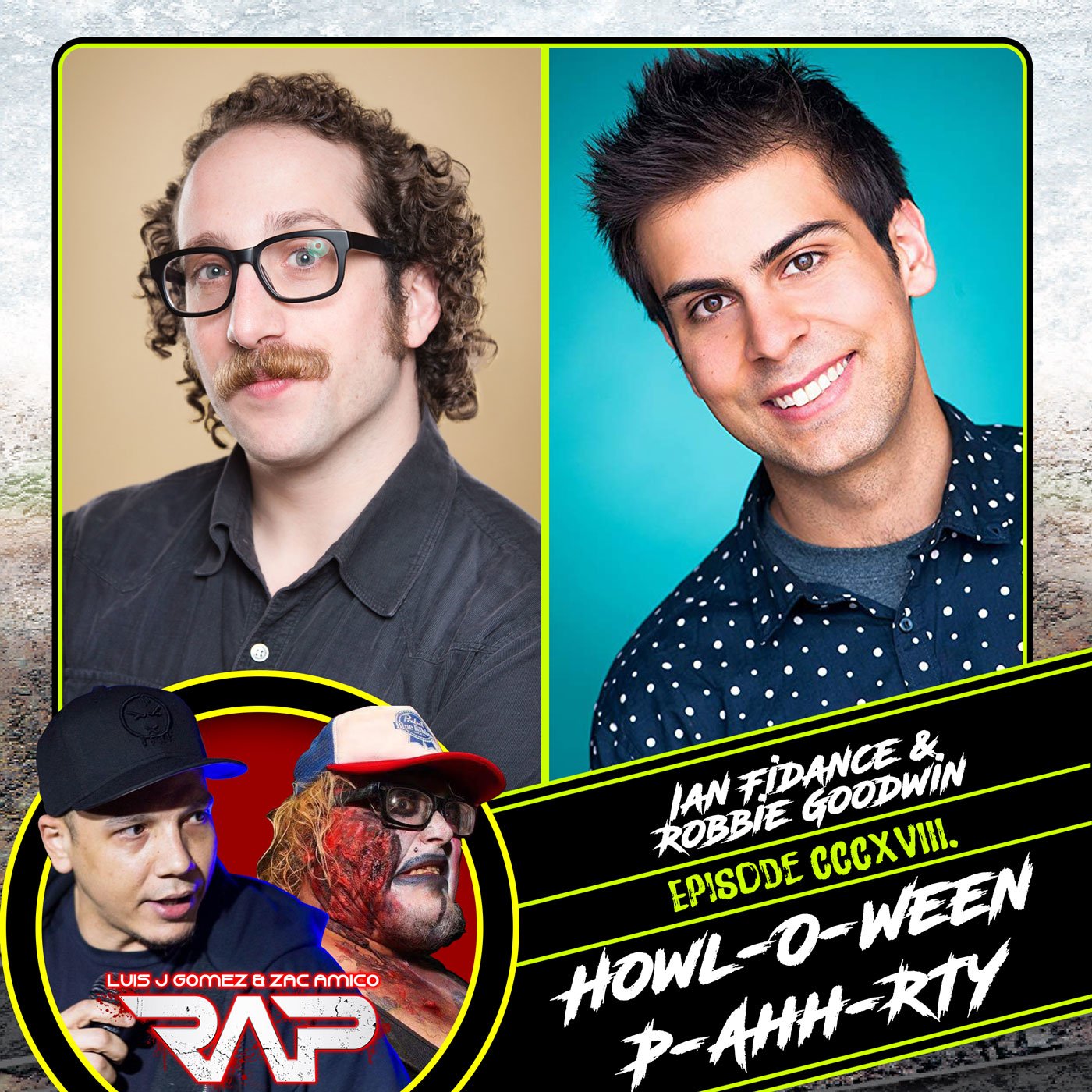 0318. Howl-O-Ween P-ahhh-rty (Ian Fidance & Robbie Goodwin) episode artwork