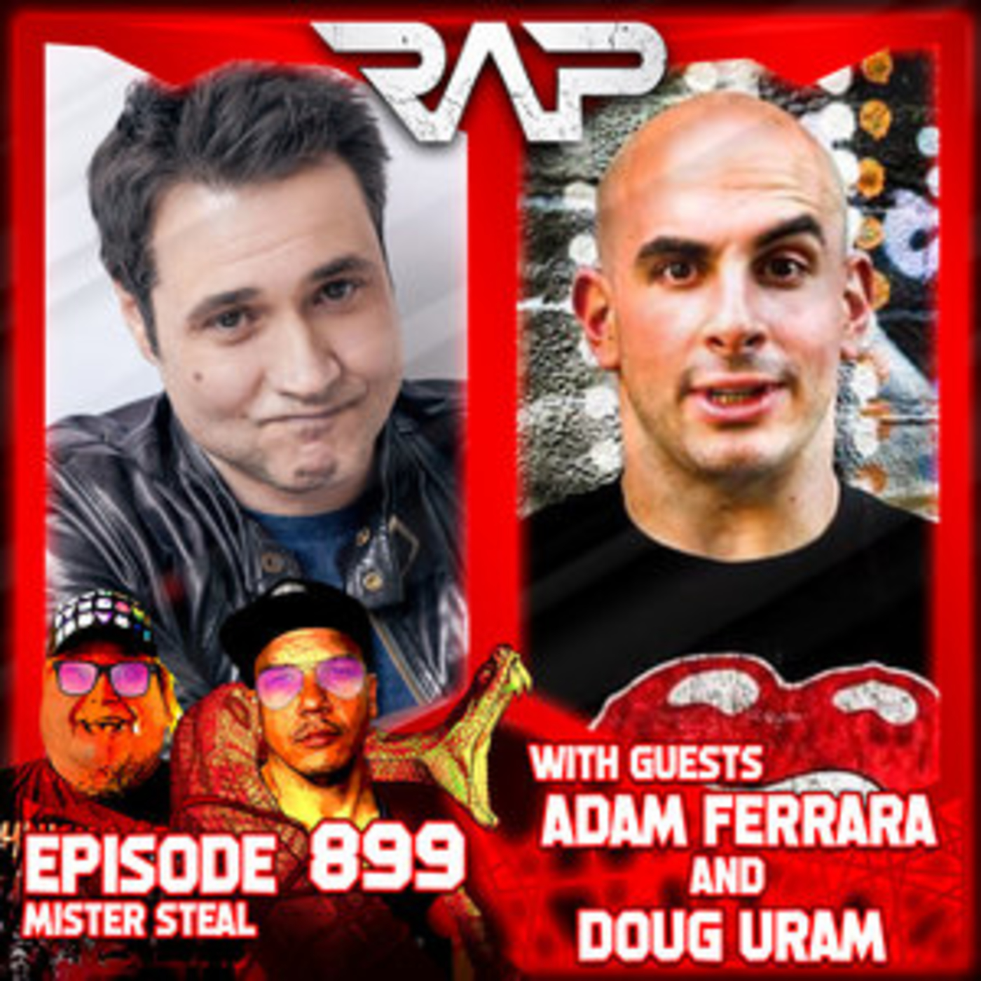 0899. Mister Steal (Adam Ferarra & Doug Uram) episode artwork