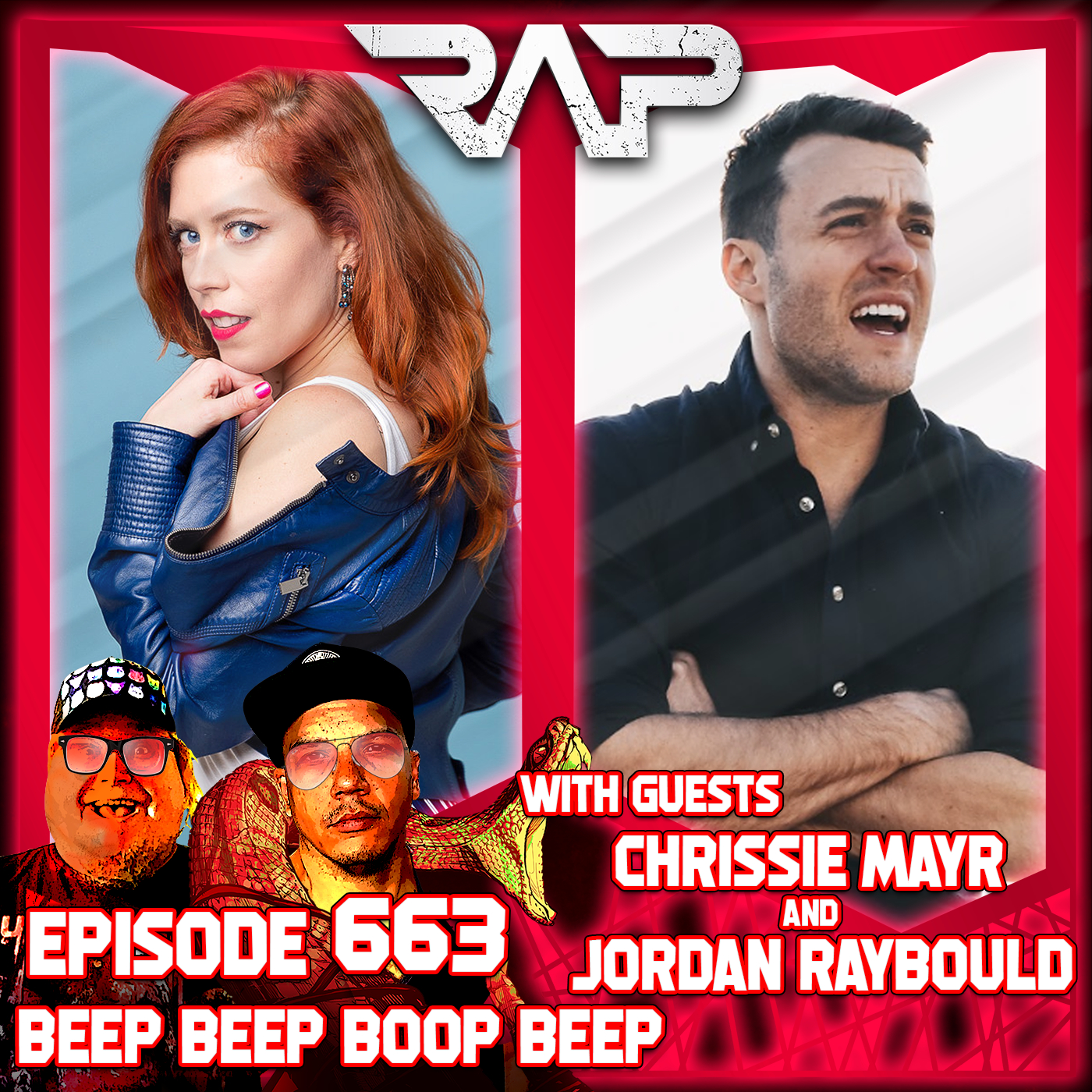 0663. Beep Beep Boop Beep (Chrissie Mayr & Jordan Raybould) episode artwork