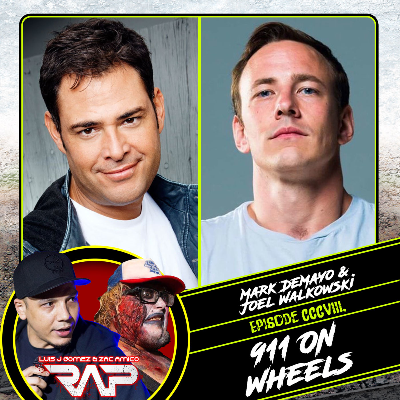 0308. 911 On Wheels (Mark DeMayo & Joel Walkowski) episode artwork
