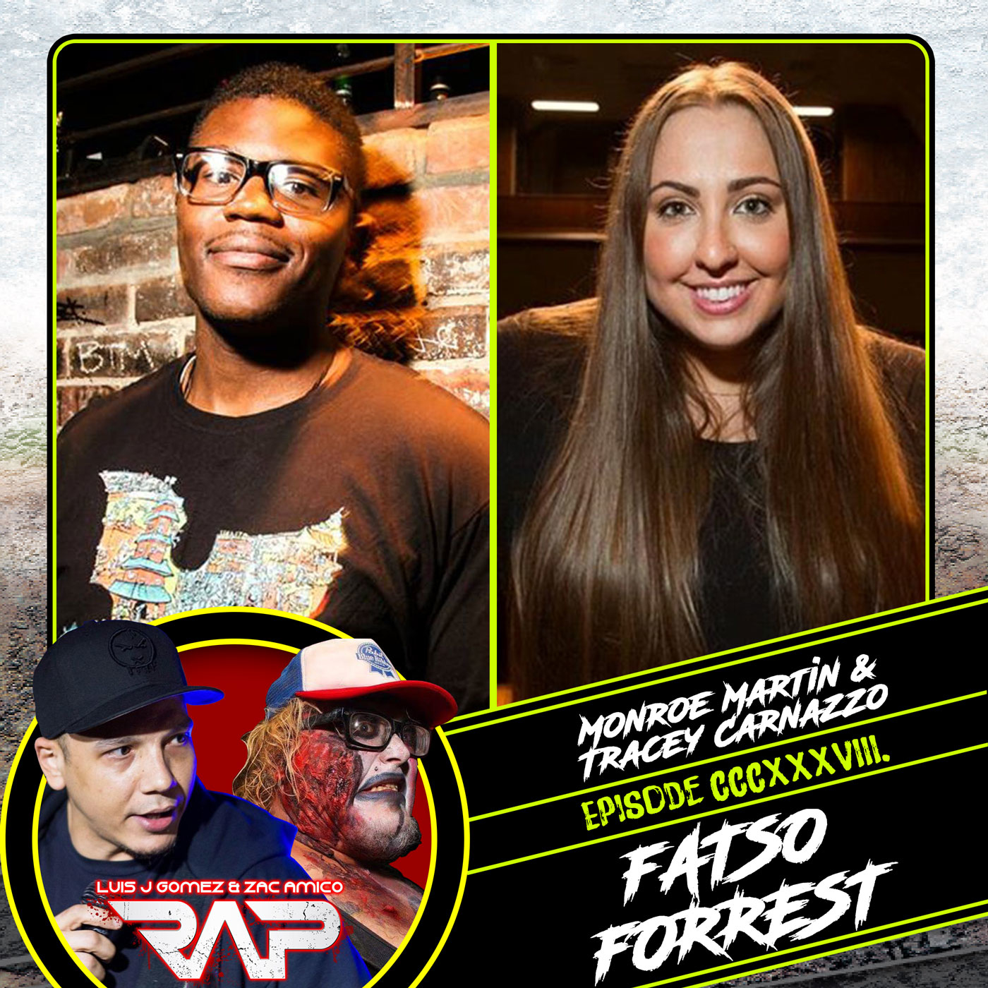 0338. Fatso Forrest (Monroe Martin & Tracey Carnazzo) episode artwork