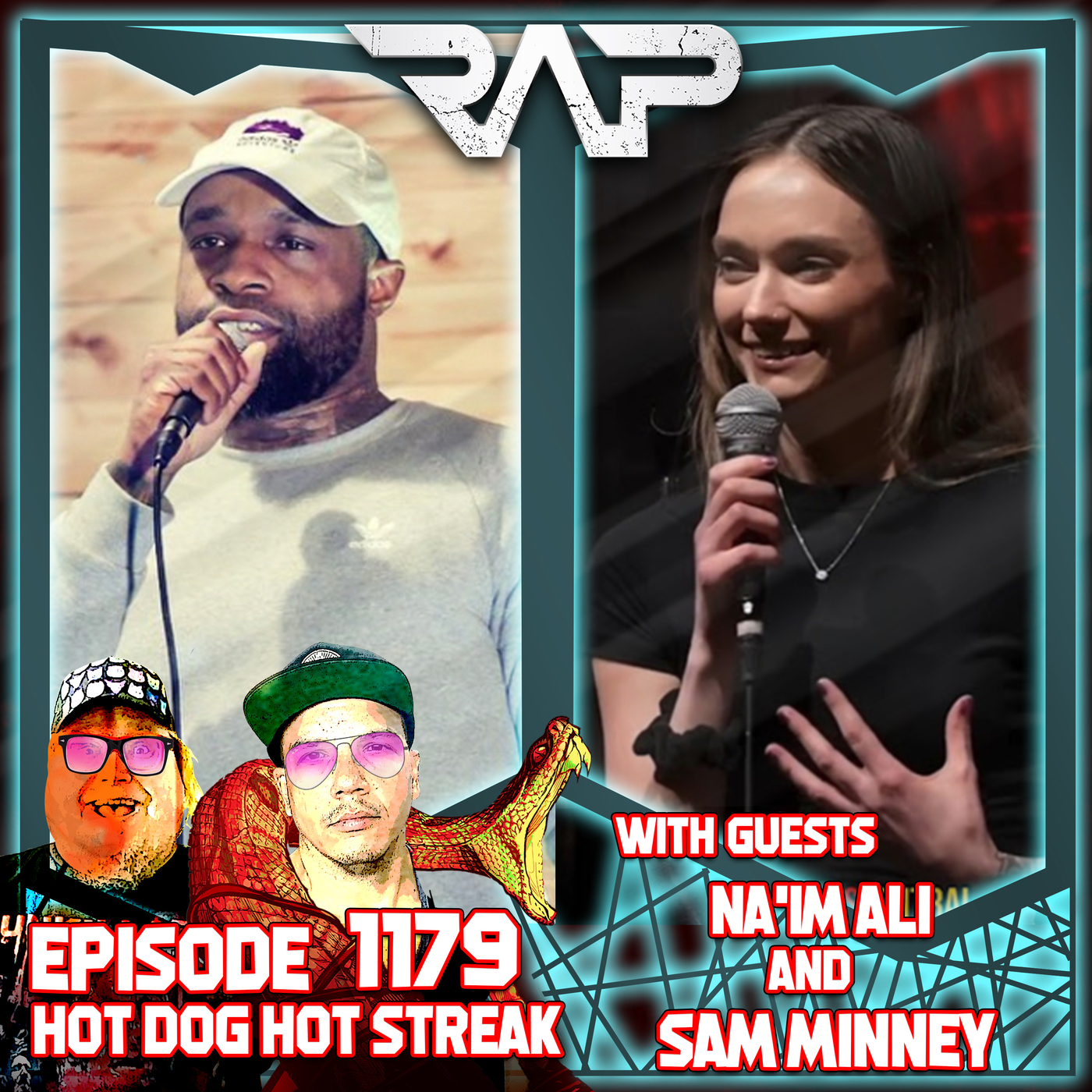 1179. Na'im Ali and Sam Minney episode artwork