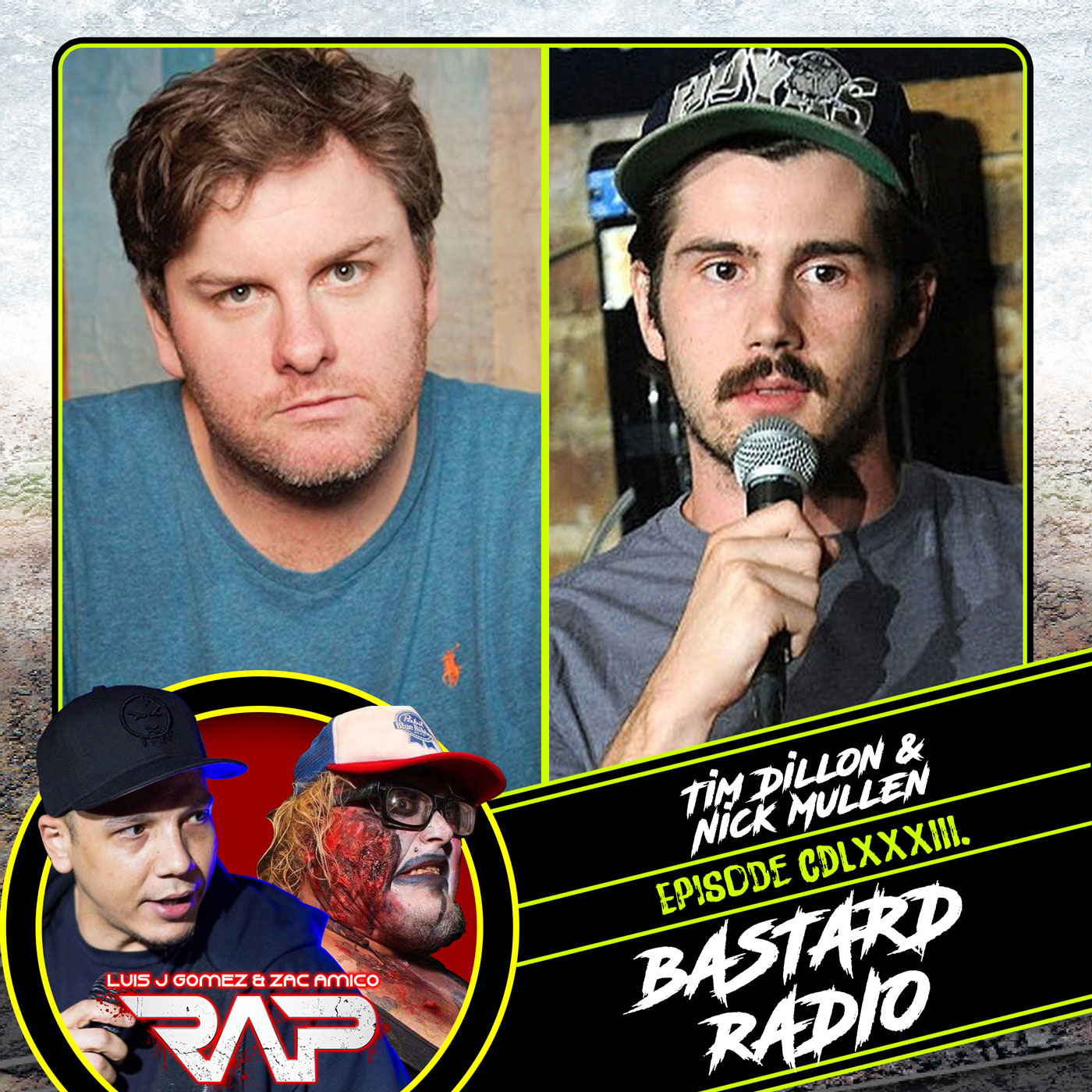 0483. Bastard Radio Returns (Tim Dillon & Nick Mullen) episode artwork