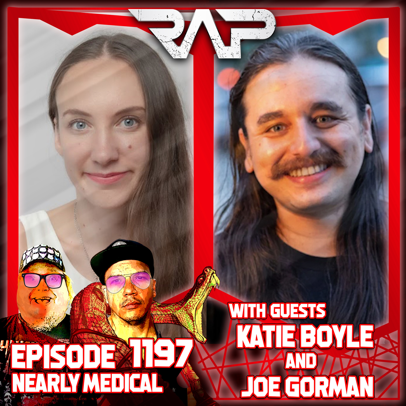 1197. Nearly Medical (Katie Boyle and Joe Gorman) episode artwork