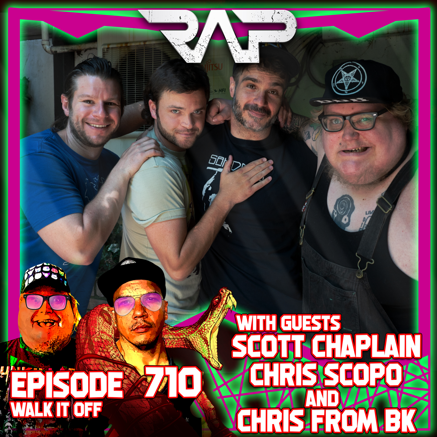 0710. Walk It Off (Scott Chaplain, Chris Scopo & Chris From BK) episode artwork