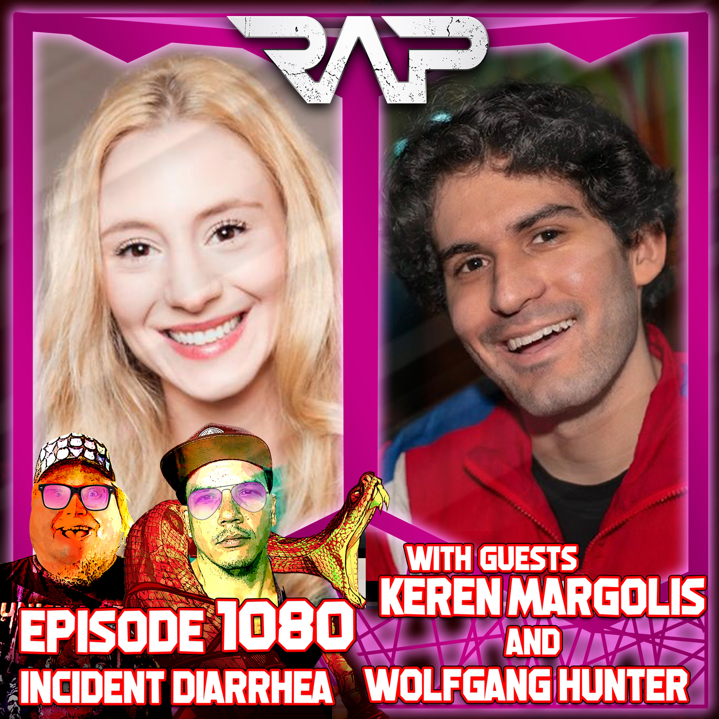 1080. Incident Diarrhea (Keren Margolis and Wolfgang Hunter) episode artwork