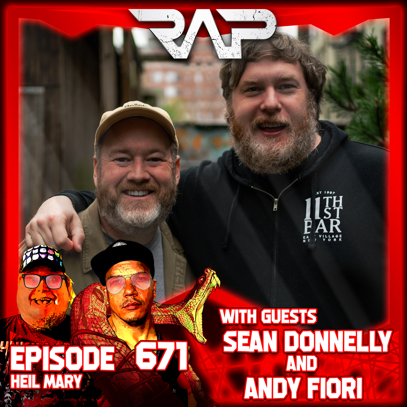 0671. Heil Mary (Sean Donnelly & Andy Fiori) episode artwork