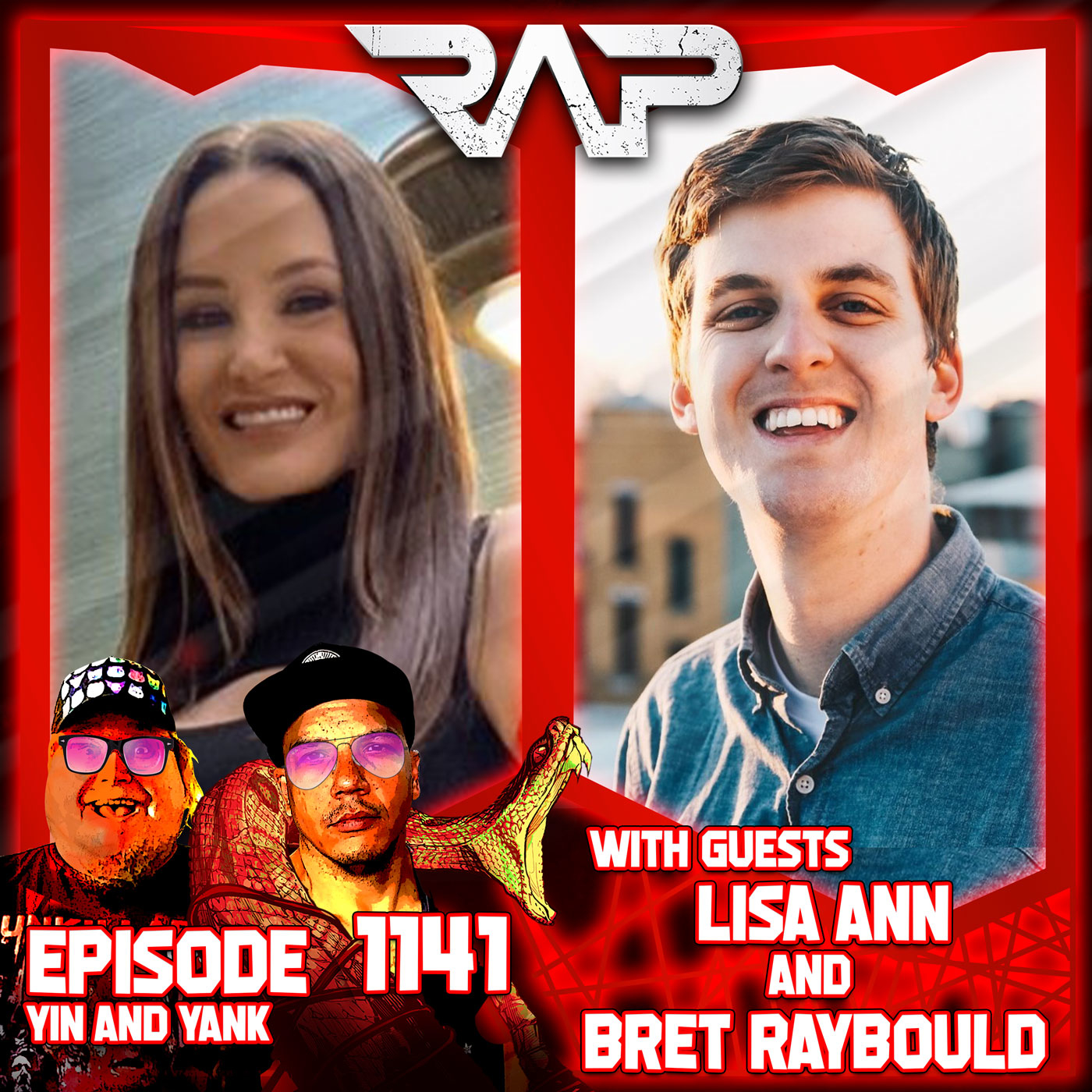 1141. Yin and Yank (Lisa Ann and Bret Raybould) episode artwork