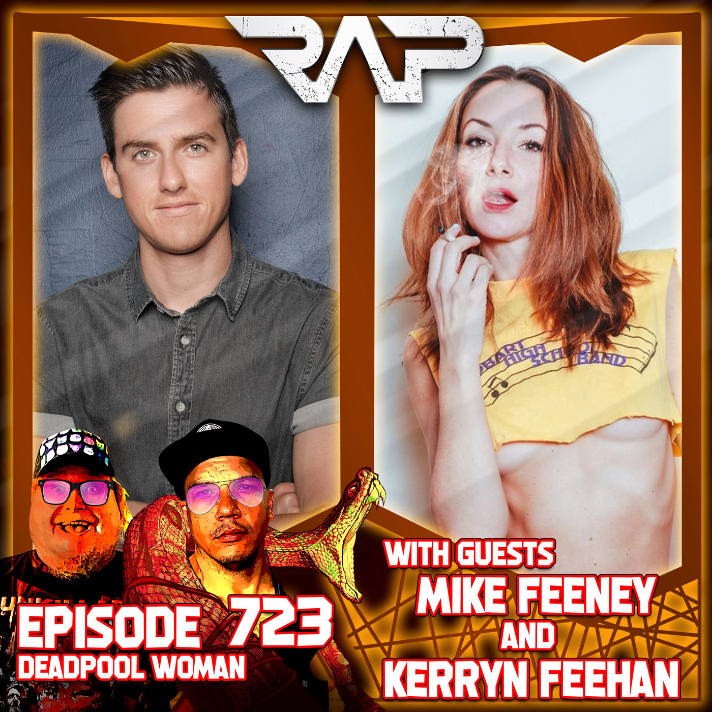 0723. Deadpool Woman (Mike Feeney & Kerryn Feehan) episode artwork