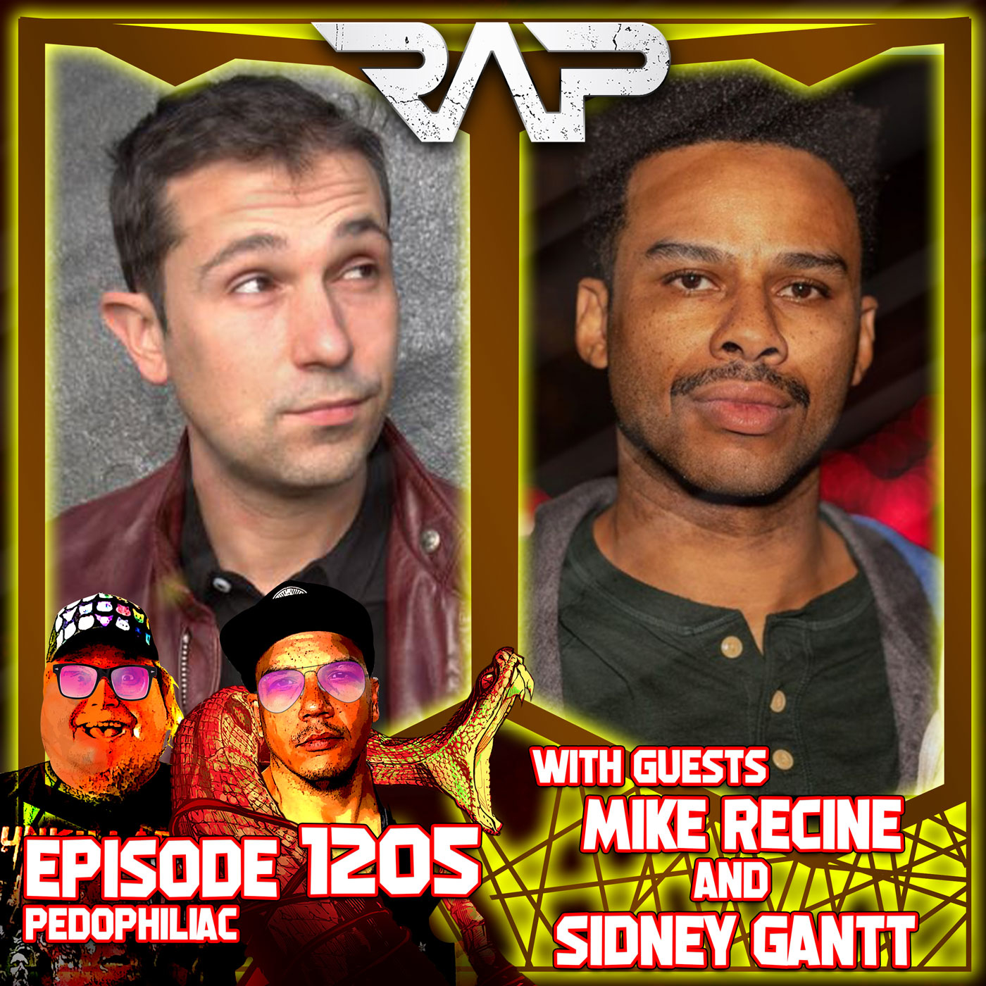 1205. Pedophiliac (Mike Recine and Sidney Gantt) episode artwork