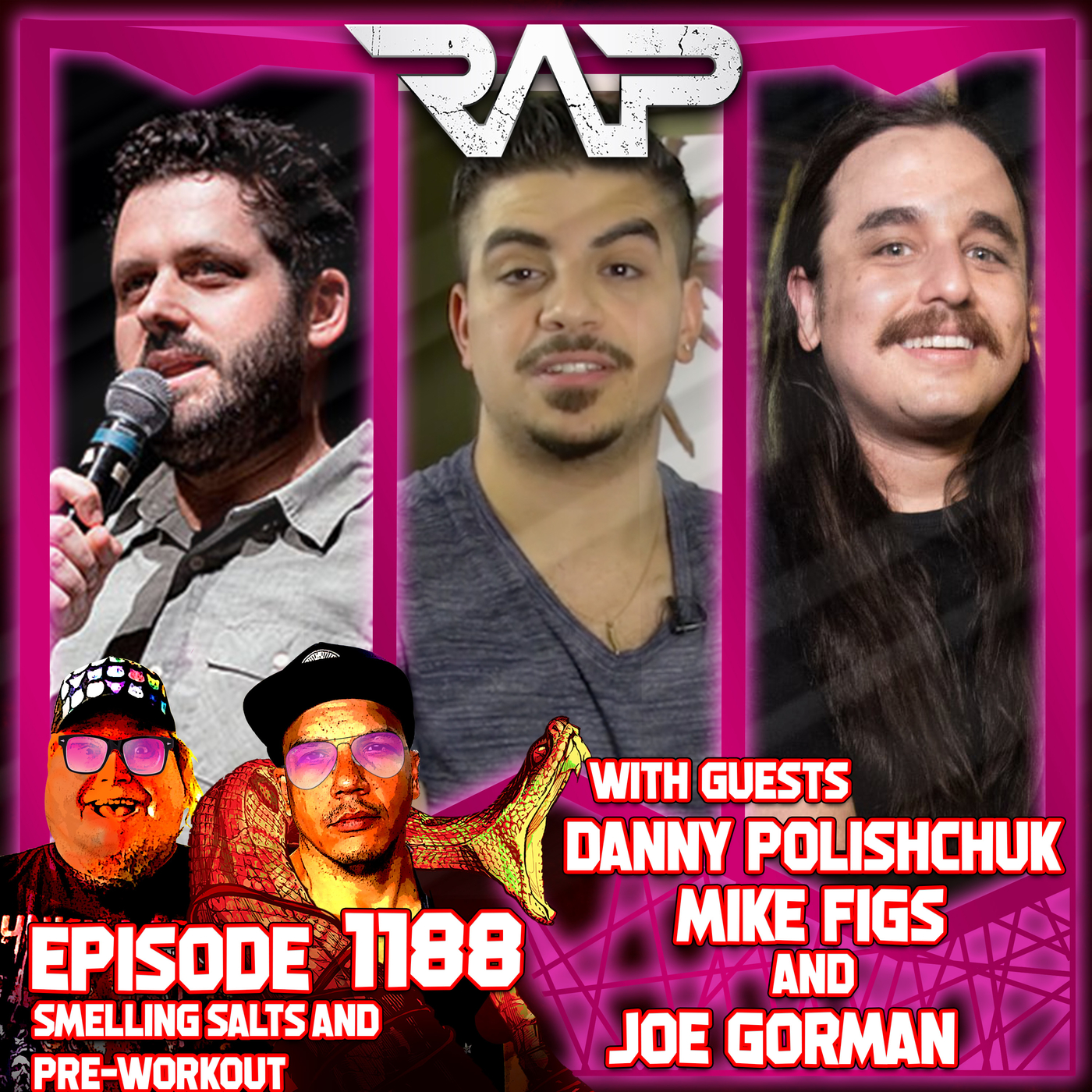 1188. Danny Polishchuk, Mike Figs and Joe Gorman episode artwork