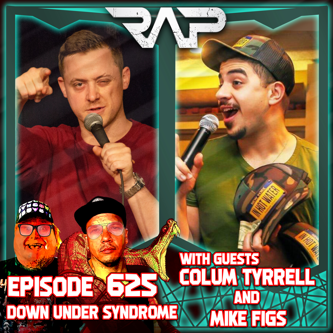 0625. Down Under Syndrome (Colum Tyrrell & Mike Figs) episode artwork