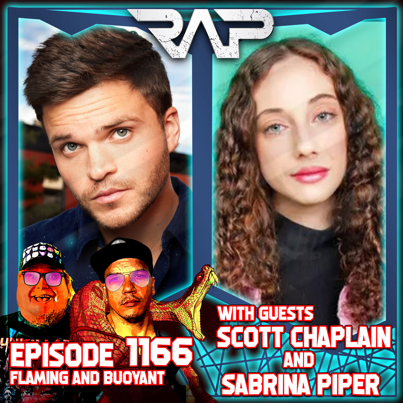 1166. Scott Chaplain and Sabrina Piper episode artwork